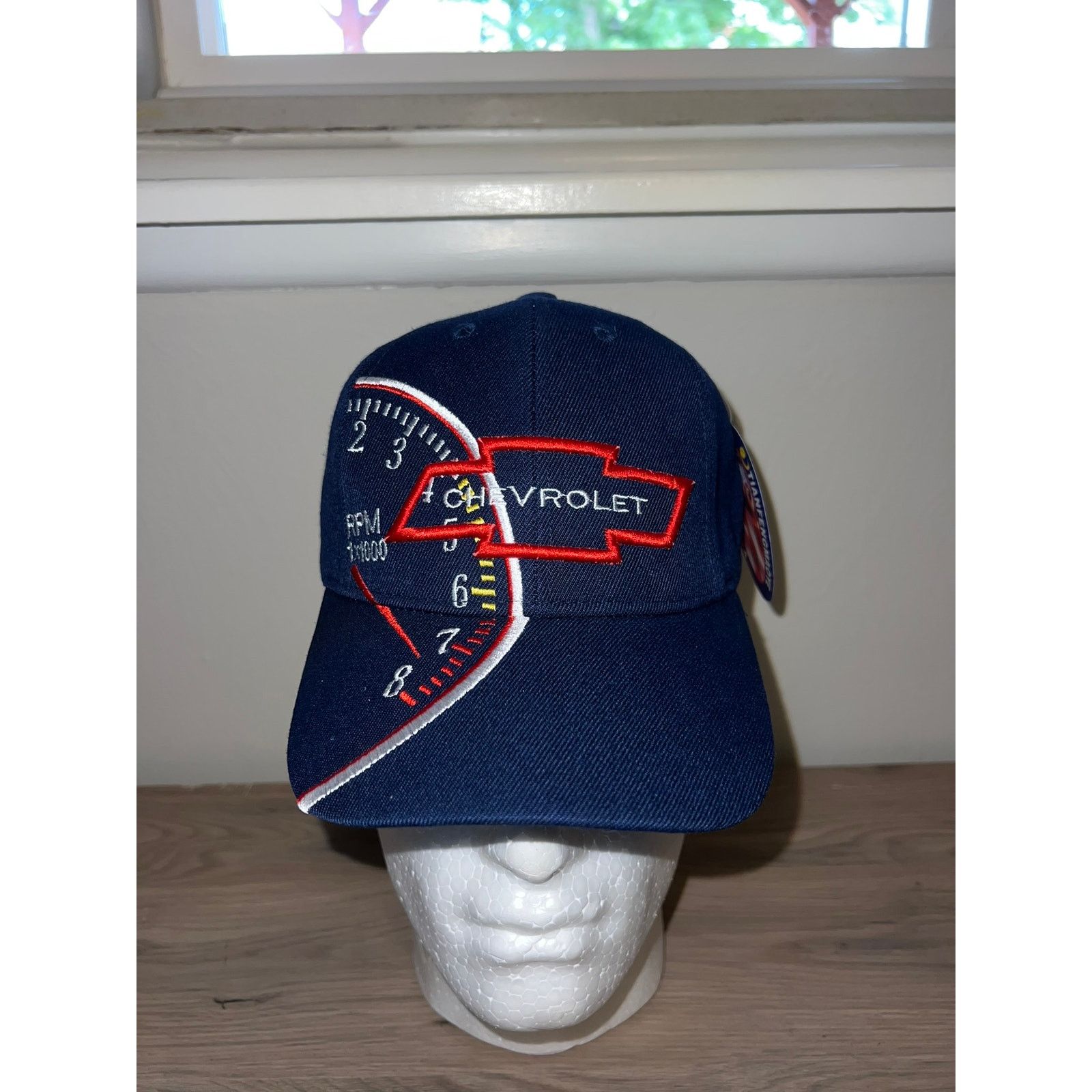 Vintage Y2K NWT Chevrolet Chevy RMP Car Racing Hat Headwear 2000s OS Size ONE SIZE - 1 Thumbnail