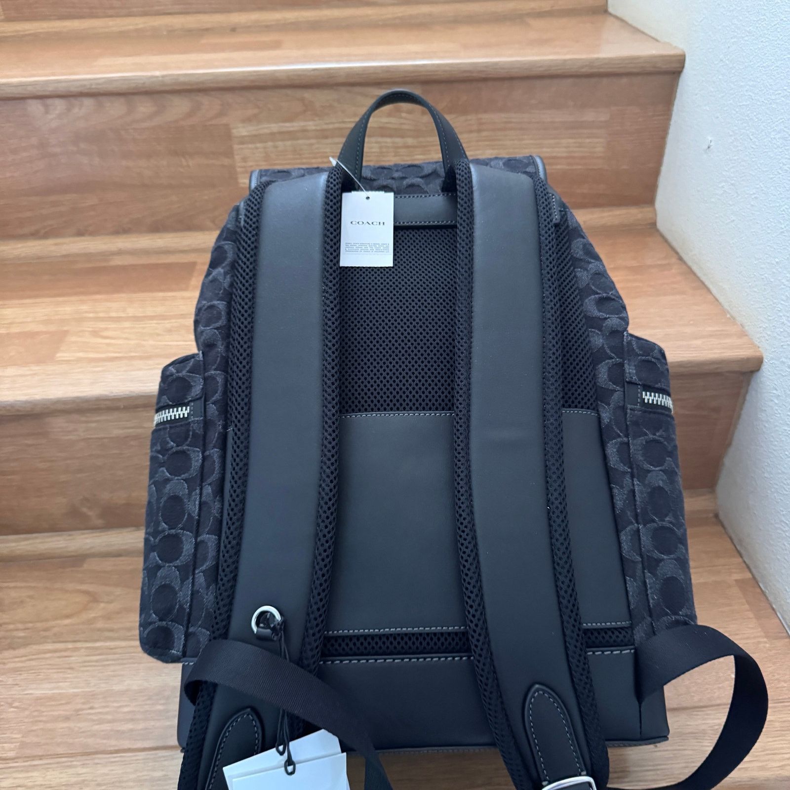 Coach Coach Sprint Backpack In Signature Denim Men’s CAJ57 Size ONE SIZE - 3 Thumbnail