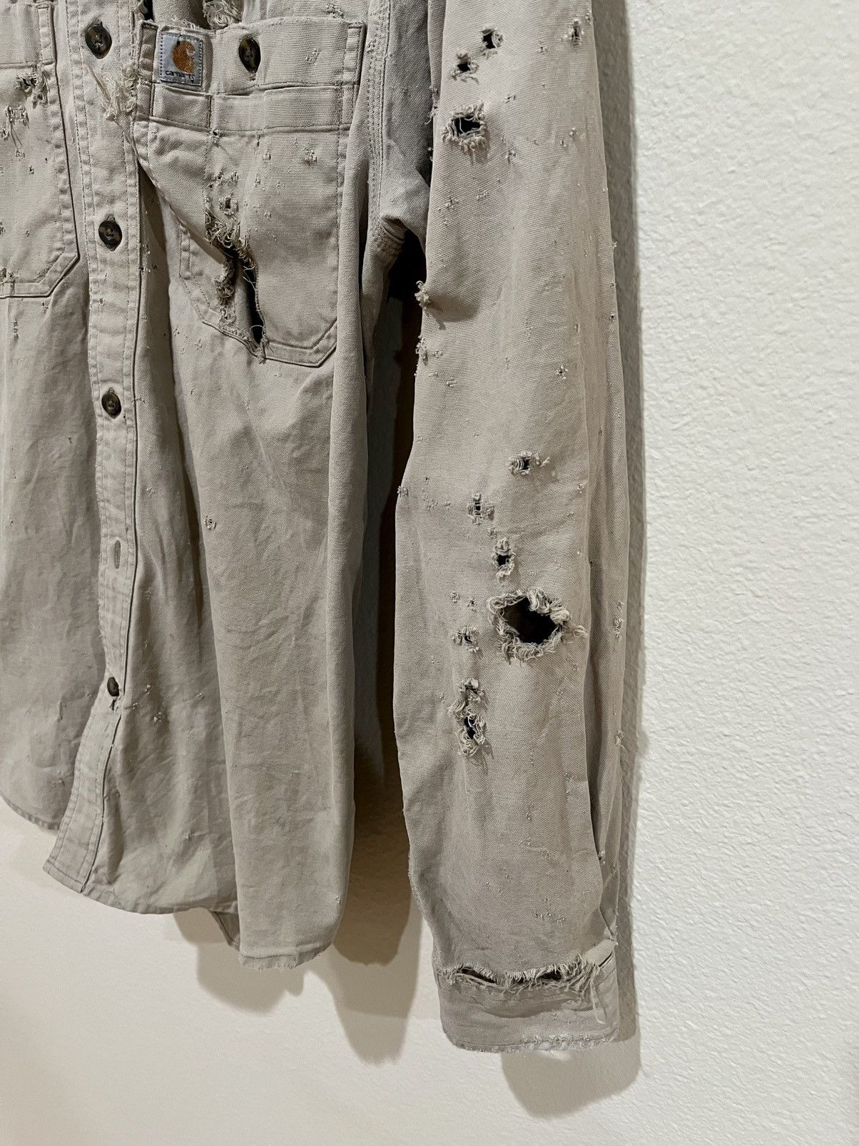 Carhartt Carhartt thrashed button up Size US M / EU 48-50 / 2 - 5 Thumbnail