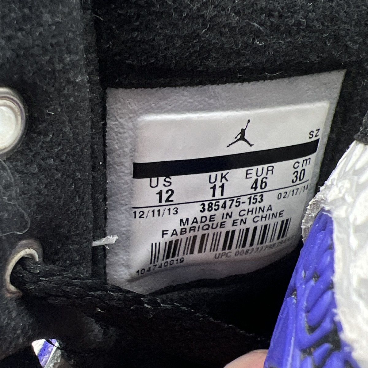 Jordan Brand Air Jordan 2 Corcord Size US 12 / EU 45 - 9 Thumbnail