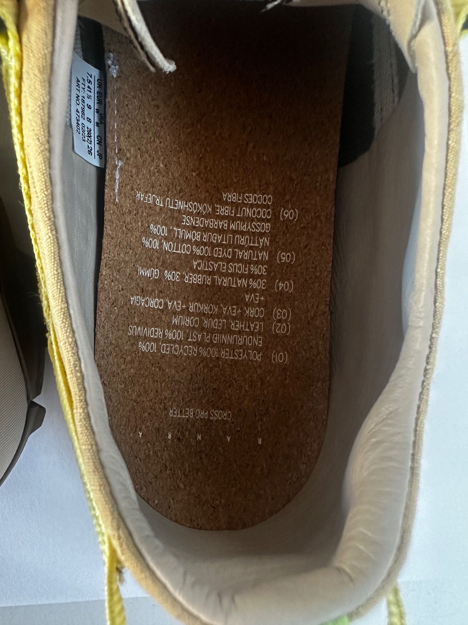 Arnar Mar Jonsson Salmon Cross Pro Better 'Turmeric' for Ranra Size US 8 / EU 41 - 8 Thumbnail