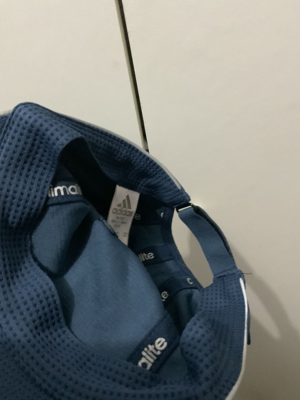 Adidas Adidas 3 Panel Blue Hat Size ONE SIZE - 9 Thumbnail