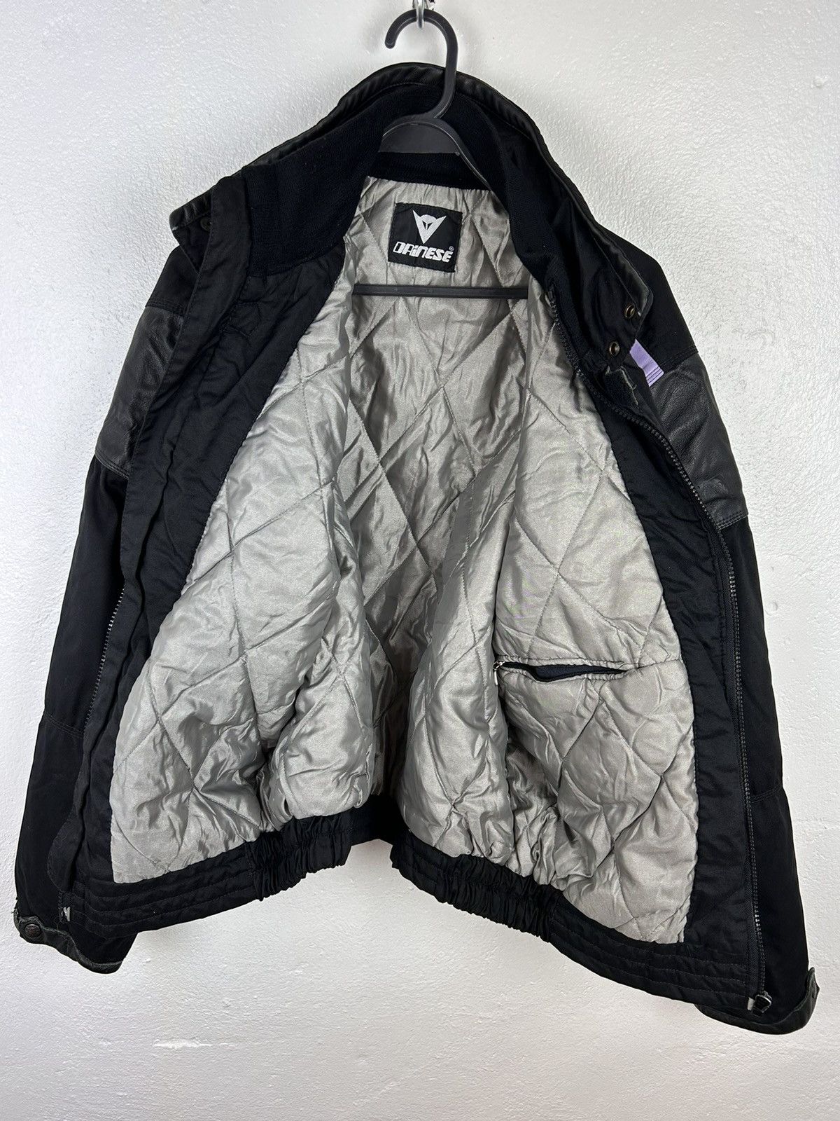 Dainese Vintage Dainese Motorcycle Racing Retro Jacket In Black Size US M / EU 48-50 / 2 - 8 Thumbnail