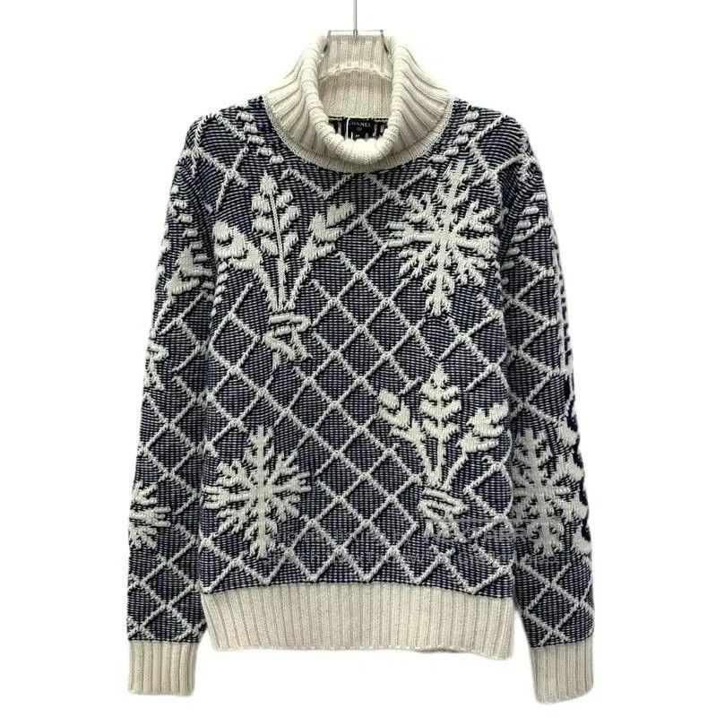 Chanel Chanel Color Block Cashmere Sweater . Size S / US 4 / IT 40 - 1 Thumbnail