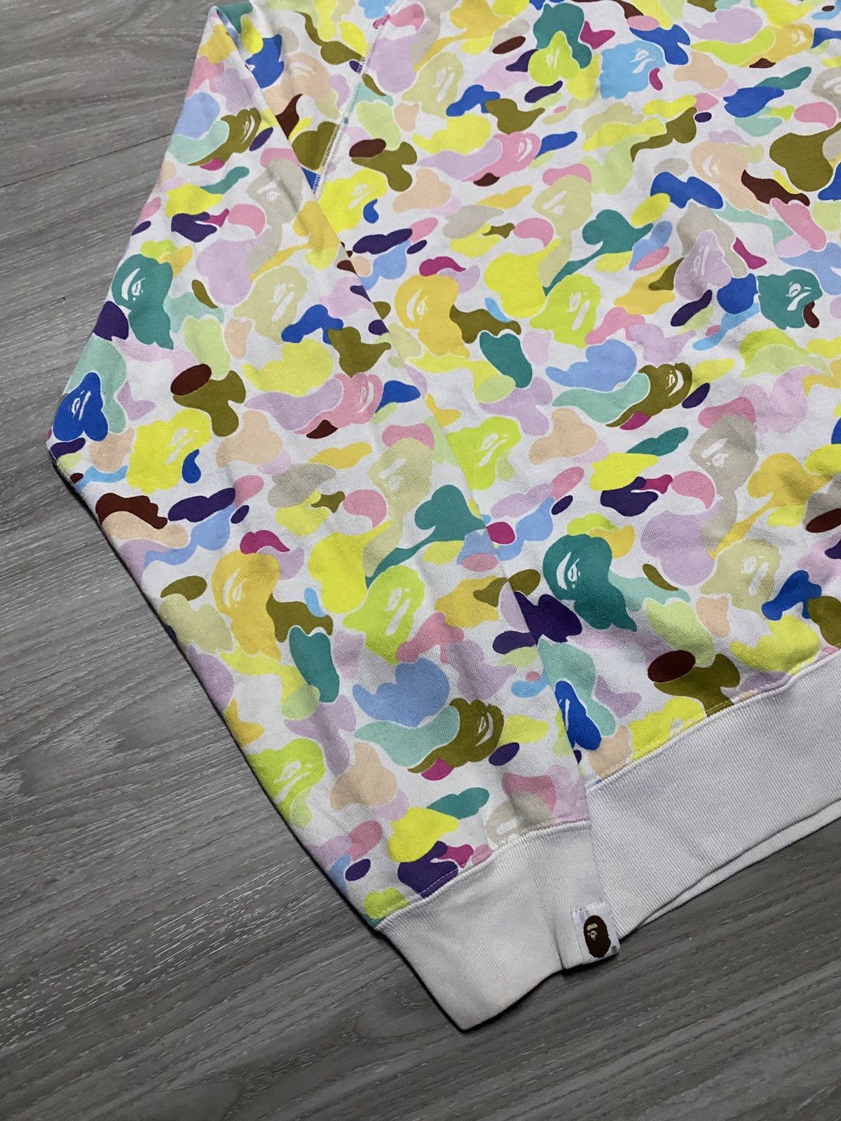 Bape NIGO ERA - BAPE COTTON CANDY MULTICOLOR CAMO FULL ZIP HOODIE Size US S / EU 44-46 / 1 - 8 Thumbnail