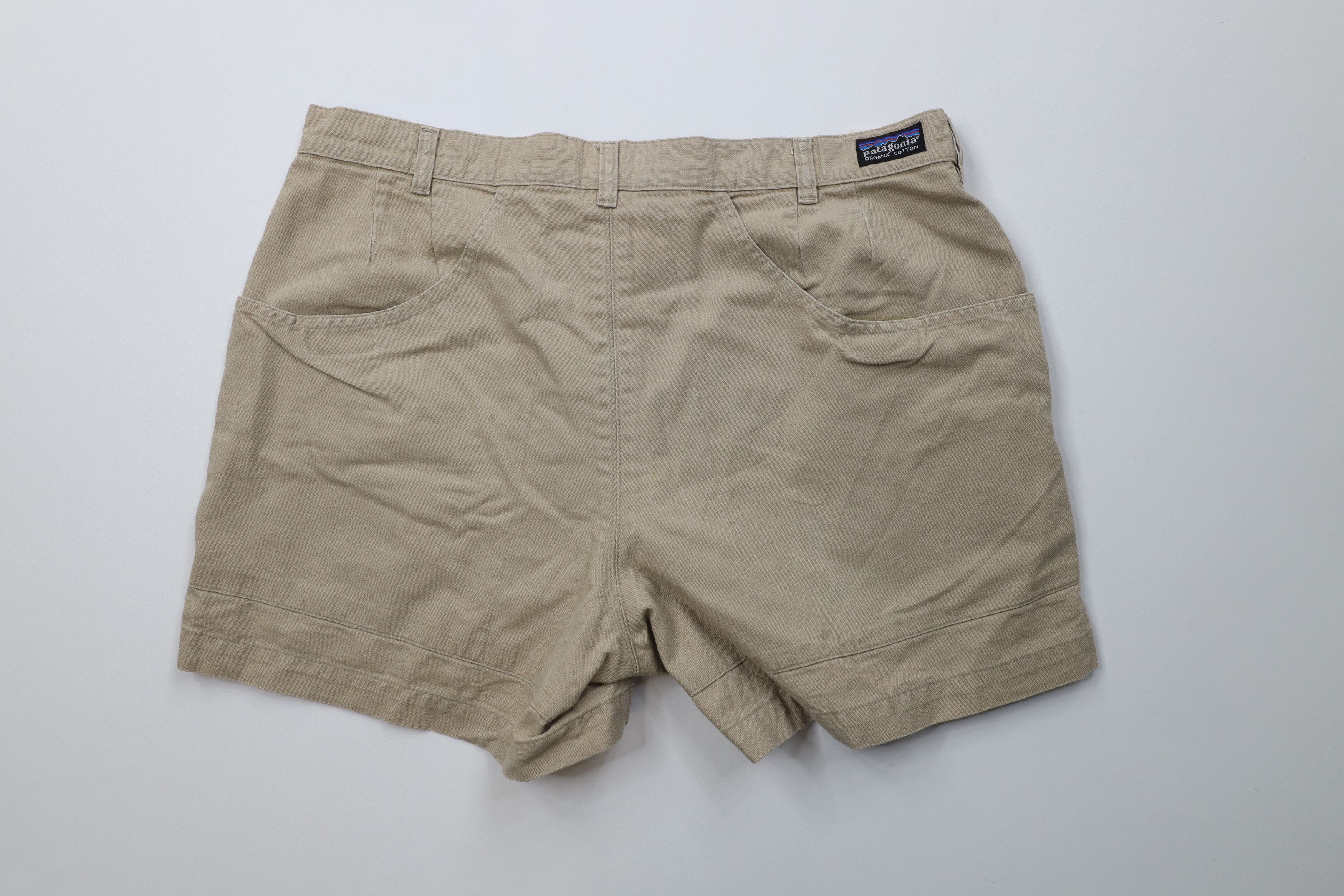 Patagonia Vintage Y2K 2003 Patagonia Above Knee Canvas Shorts Beige Size US 36 / EU 52 - 10 Thumbnail