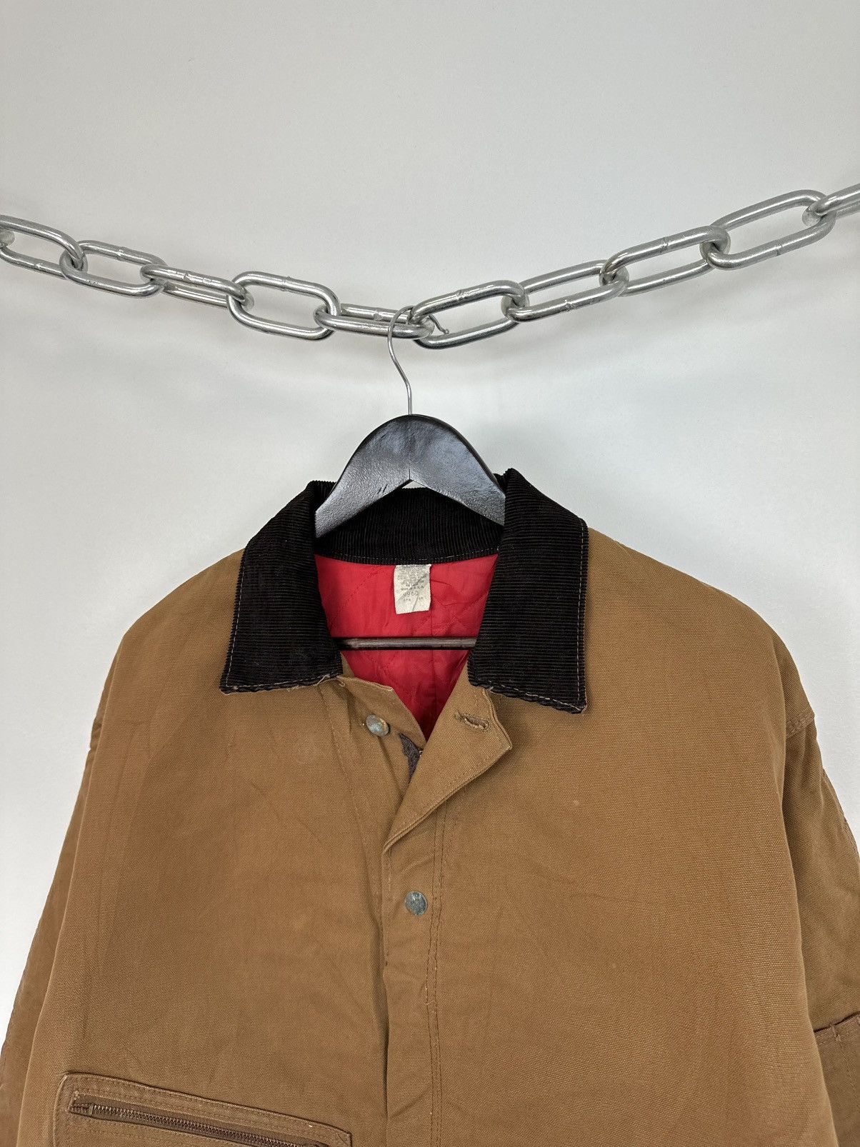 Carhartt Vintage 70s Carhartt USA Cropped Boxy Baggy Detroit Jacket Size US M / EU 48-50 / 2 - 6 Thumbnail