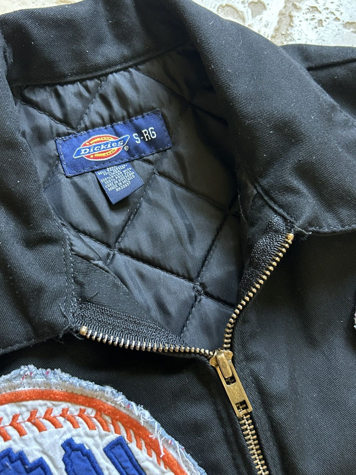 Vintage Dickies Detroit Zip Up Jacket Custom Patches Size US S / EU 44-46 / 1 - 6 Thumbnail