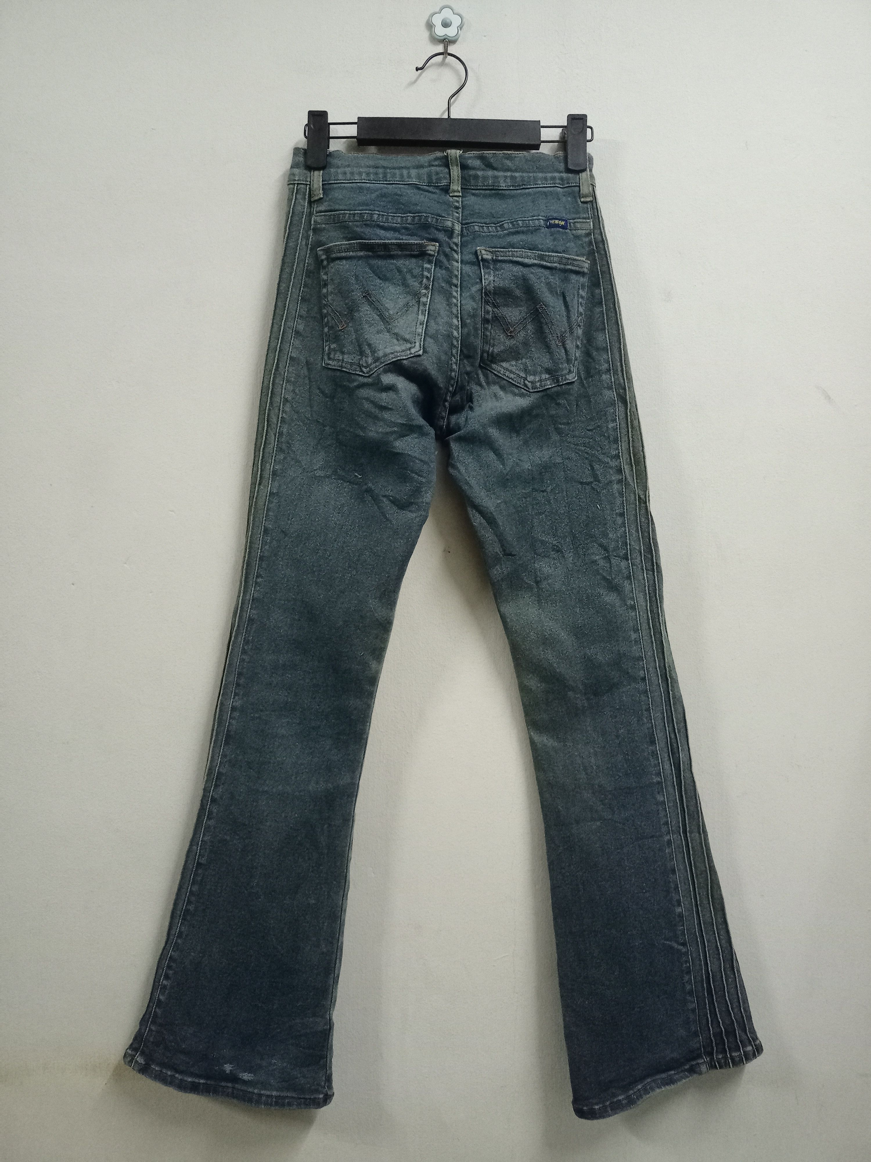 Wrangler Vintage Wrangler Bell Bottoms Mud Wash Flare Jeans Size 24" / US 00 / IT 34 - 11 Thumbnail
