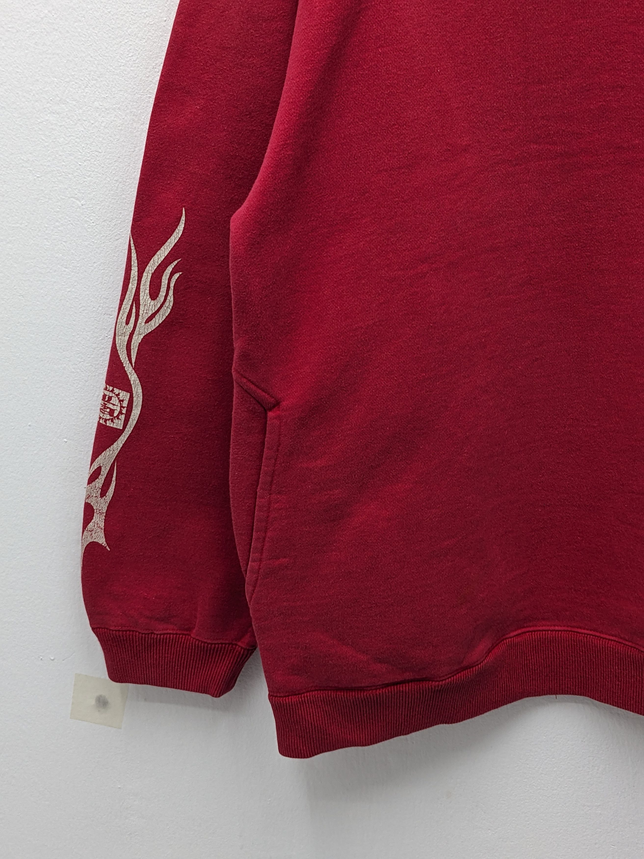 Japanese Brand Vintage 90s Karma Los Angeles Gothic Graphic Sweatshirt Size US L / EU 52-54 / 3 - 10 Thumbnail
