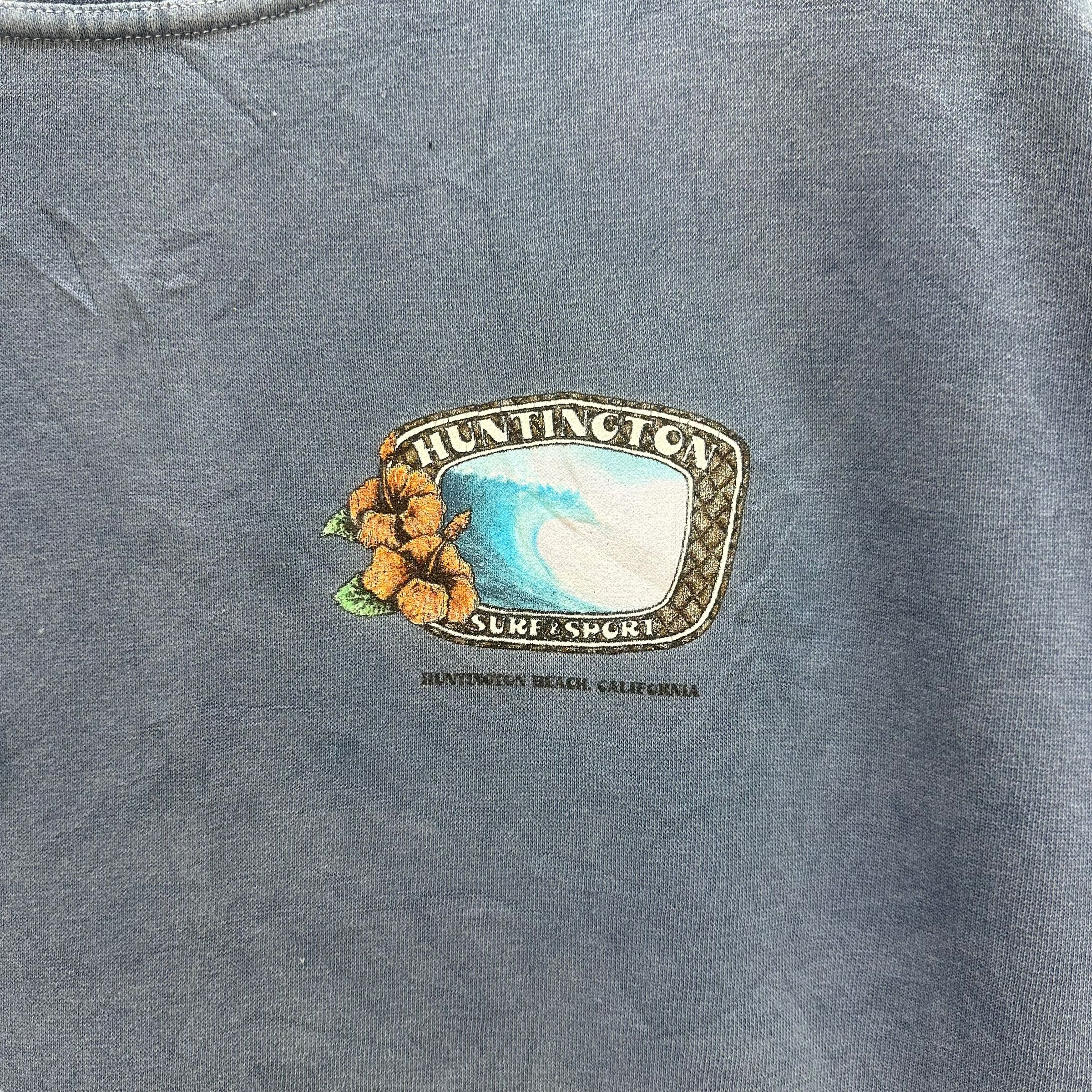 Huntington TRASHED🔥 HUNTINGTON BEACH SURF & SPORT SWEATSHIRT #8132-204 Size US XL / EU 56 / 4 - 5 Thumbnail