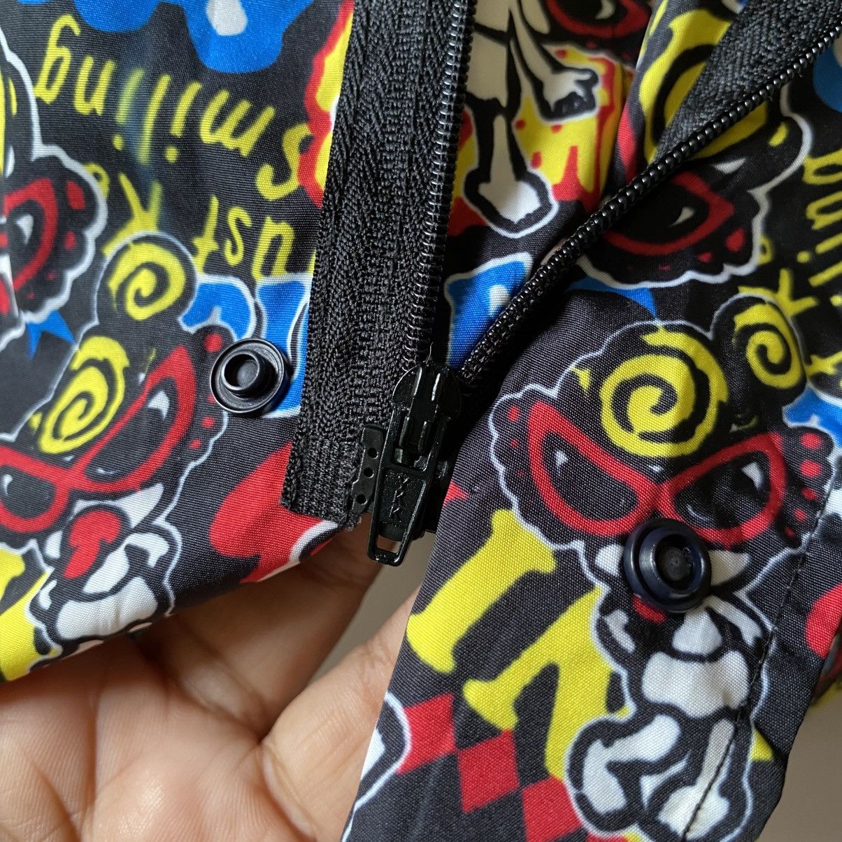 Other HYSTERIC MINIO Multicolor Comic Print Hooded Nylon Jacket Size US M / EU 48-50 / 2 - 12 Thumbnail