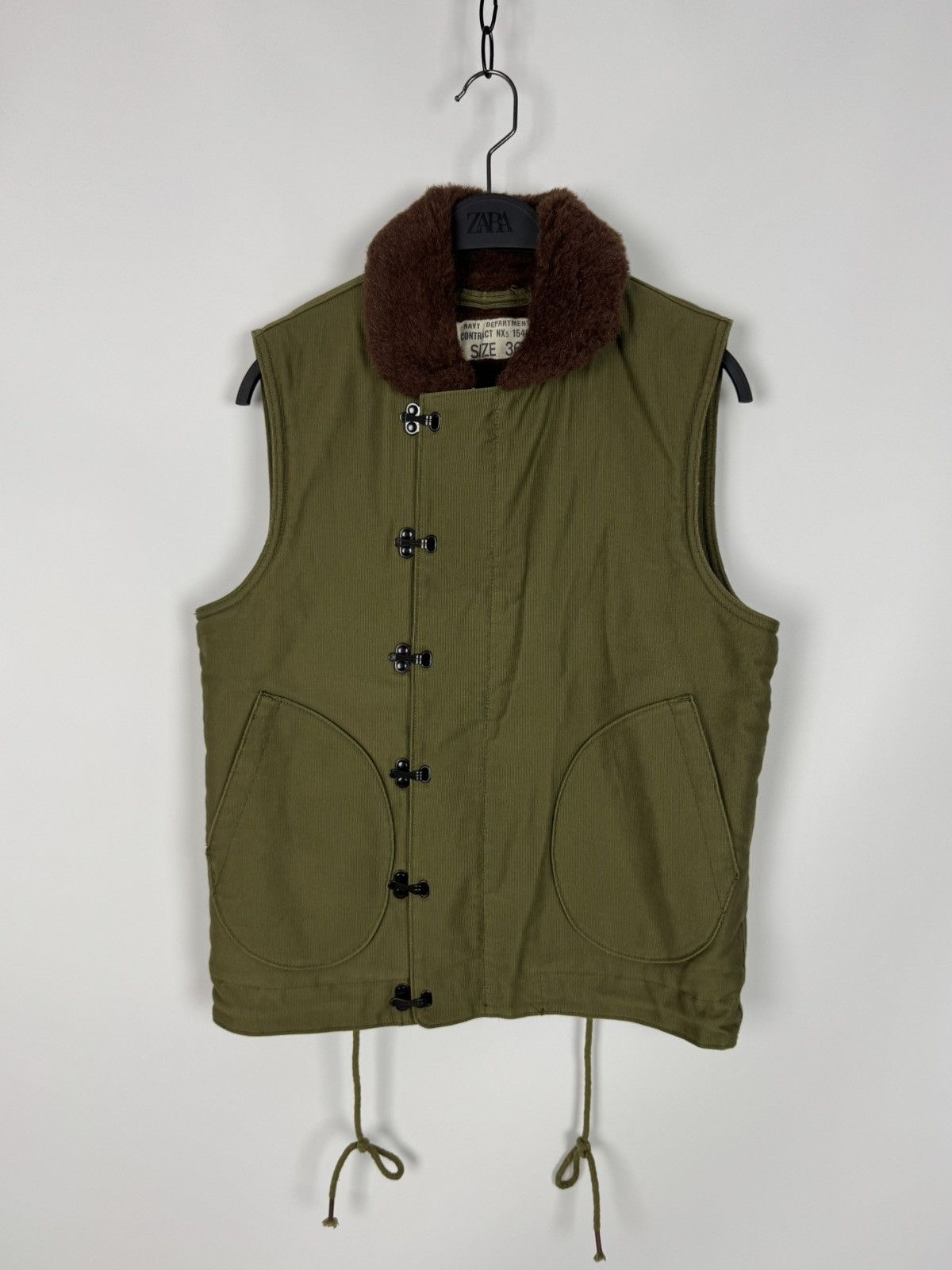 Vintage Bob Dong Deck Hook Military Vest N-1D Jacket Size US S / EU 44-46 / 1 - 4 Thumbnail