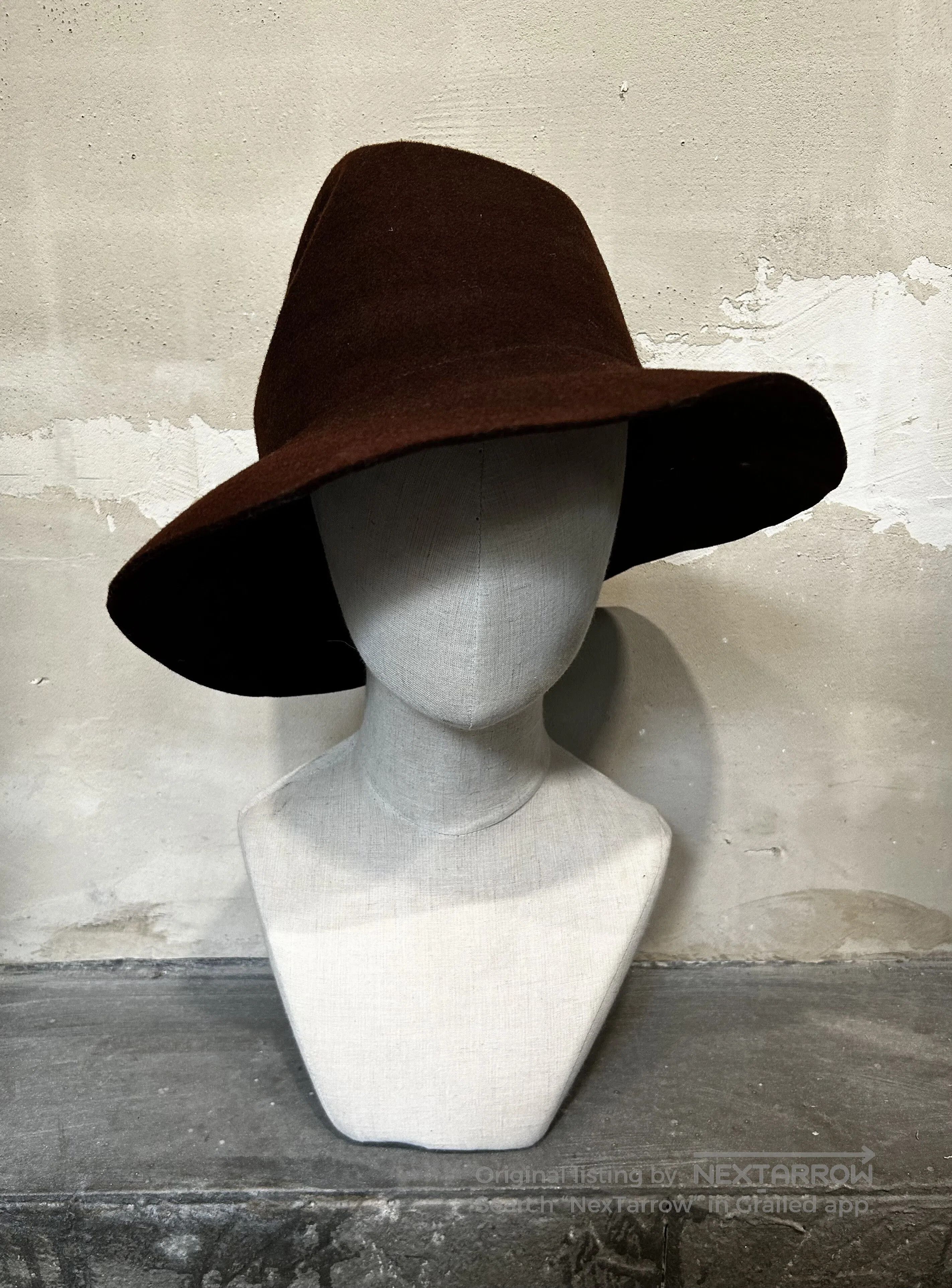 Number (N)ine Number (N)ine 2007 SS Runway Wool Hat. Size ONE SIZE - 5 Thumbnail