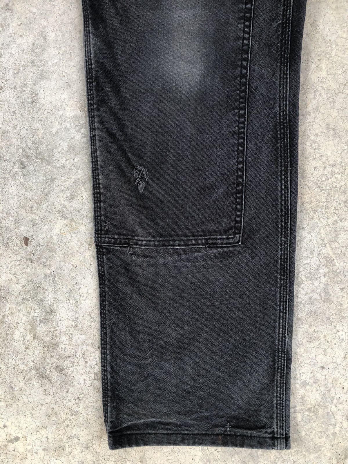 Lil Yachty Vintage Carhartt Double Knee Distressed Jeans Size US 34 / EU 50 - 6 Thumbnail
