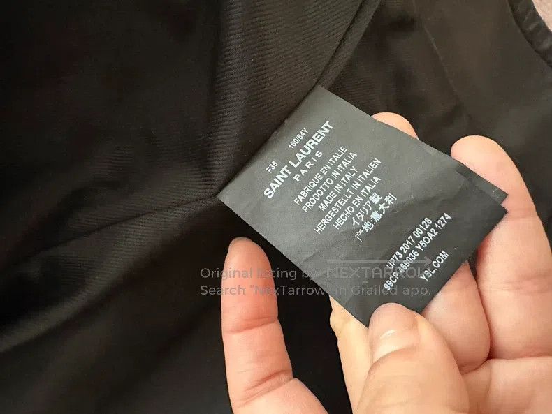 Saint Laurent Paris Saint Laurent Paris Leather jacket Size XS / US 0-2 / IT 36-38 - 6 Thumbnail