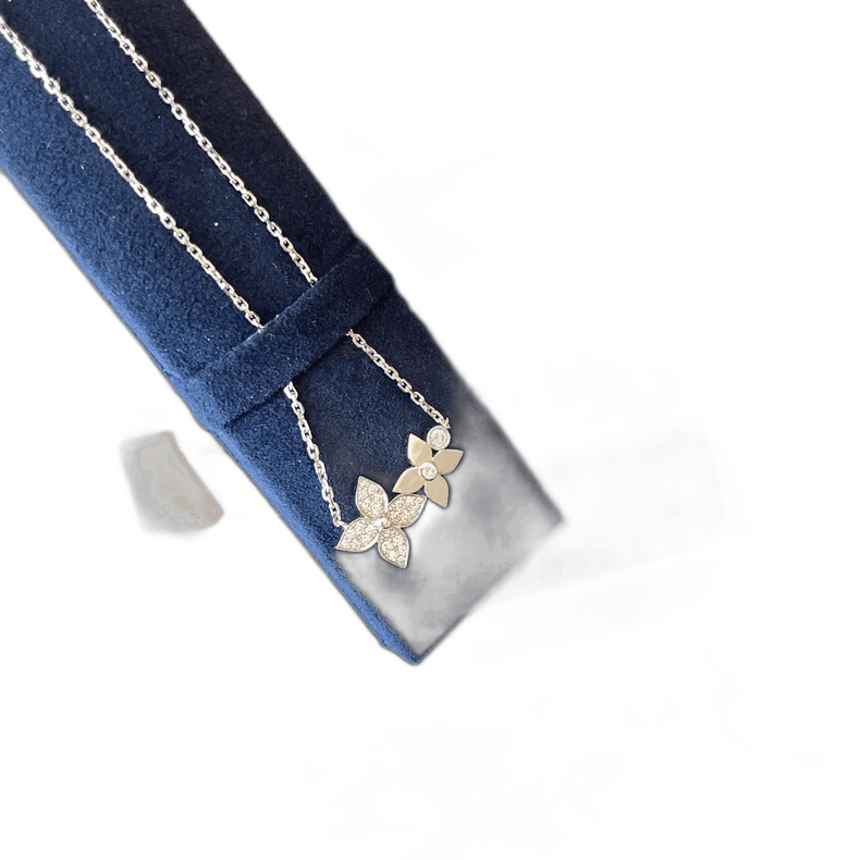 Louis Vuitton 18K White Gold Necklace