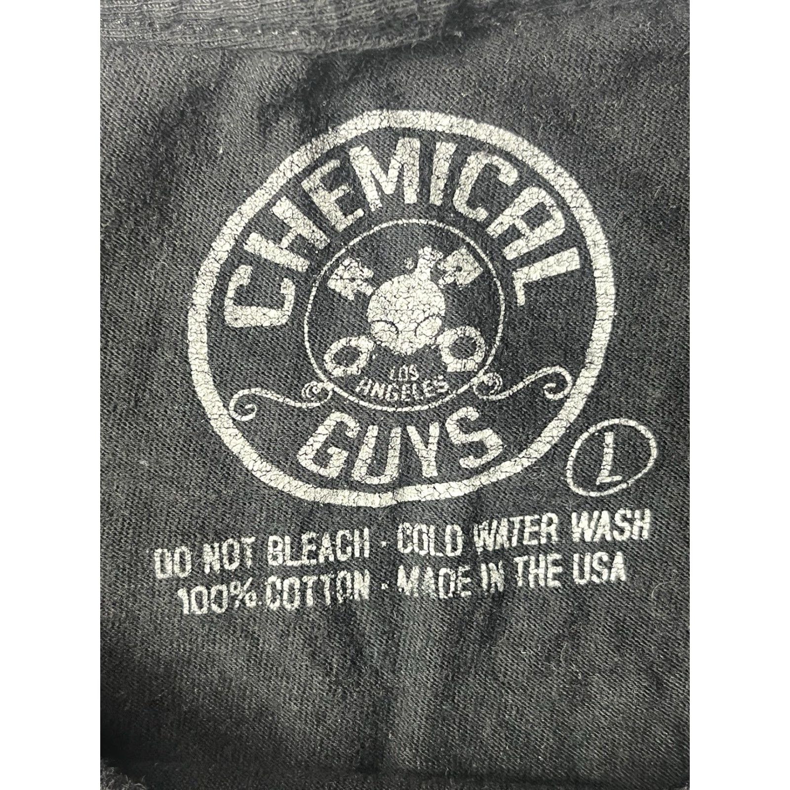 Logo 7 Chemical Guys Black Tee Shirt Drip Logo Crewneck Short Sleeve Men's Size L Black Cotton Logo T-Shirt Men Regular Crew Neck Short Sleeve Size US L / EU 52-54 / 3 - 5 Thumbnail