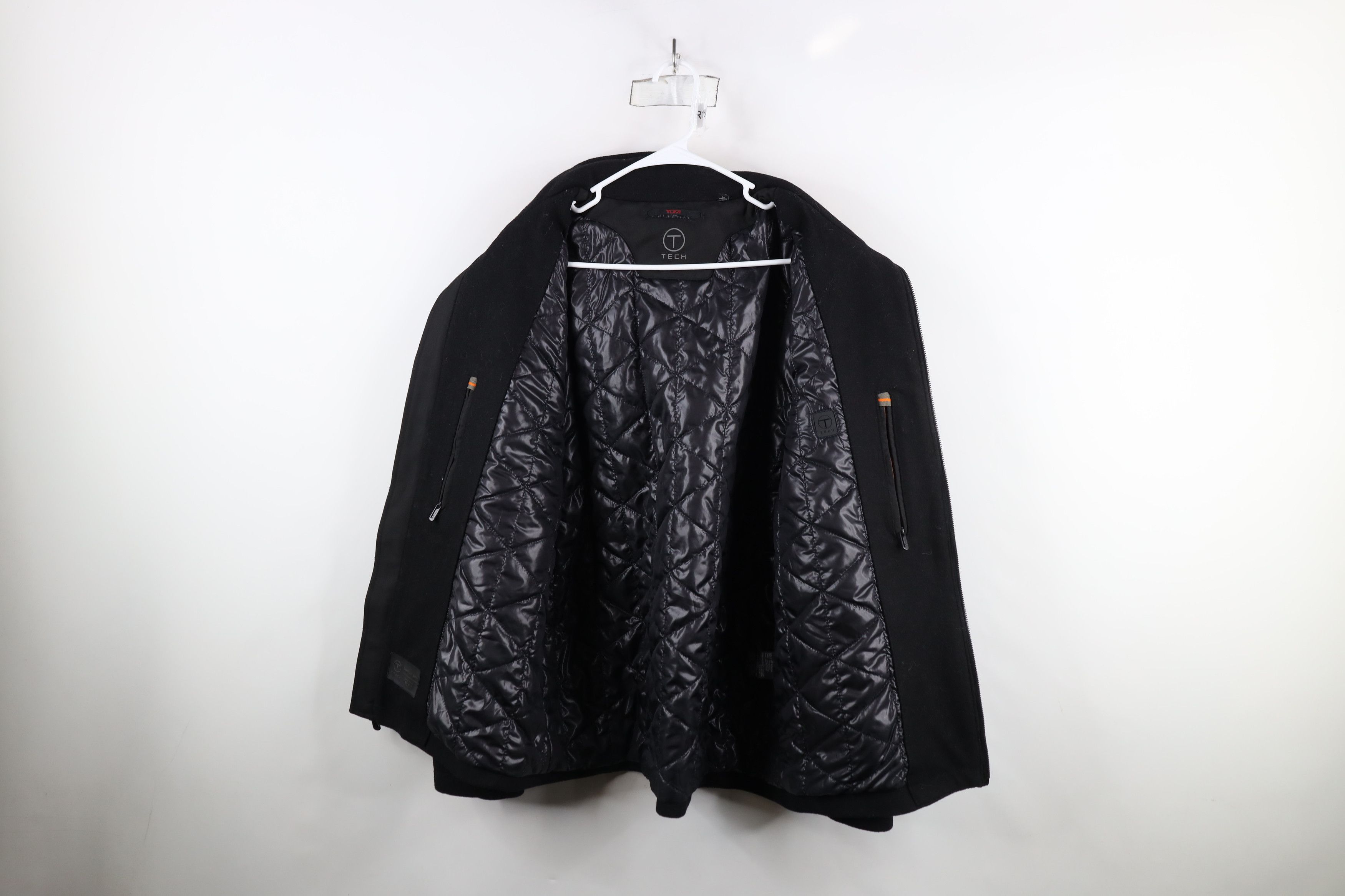 Tumi × Vintage Tumi T Tech Blend Hooded Quilt Lined Full Zip Jacket Black Size US M / EU 48-50 / 2 - 9 Thumbnail
