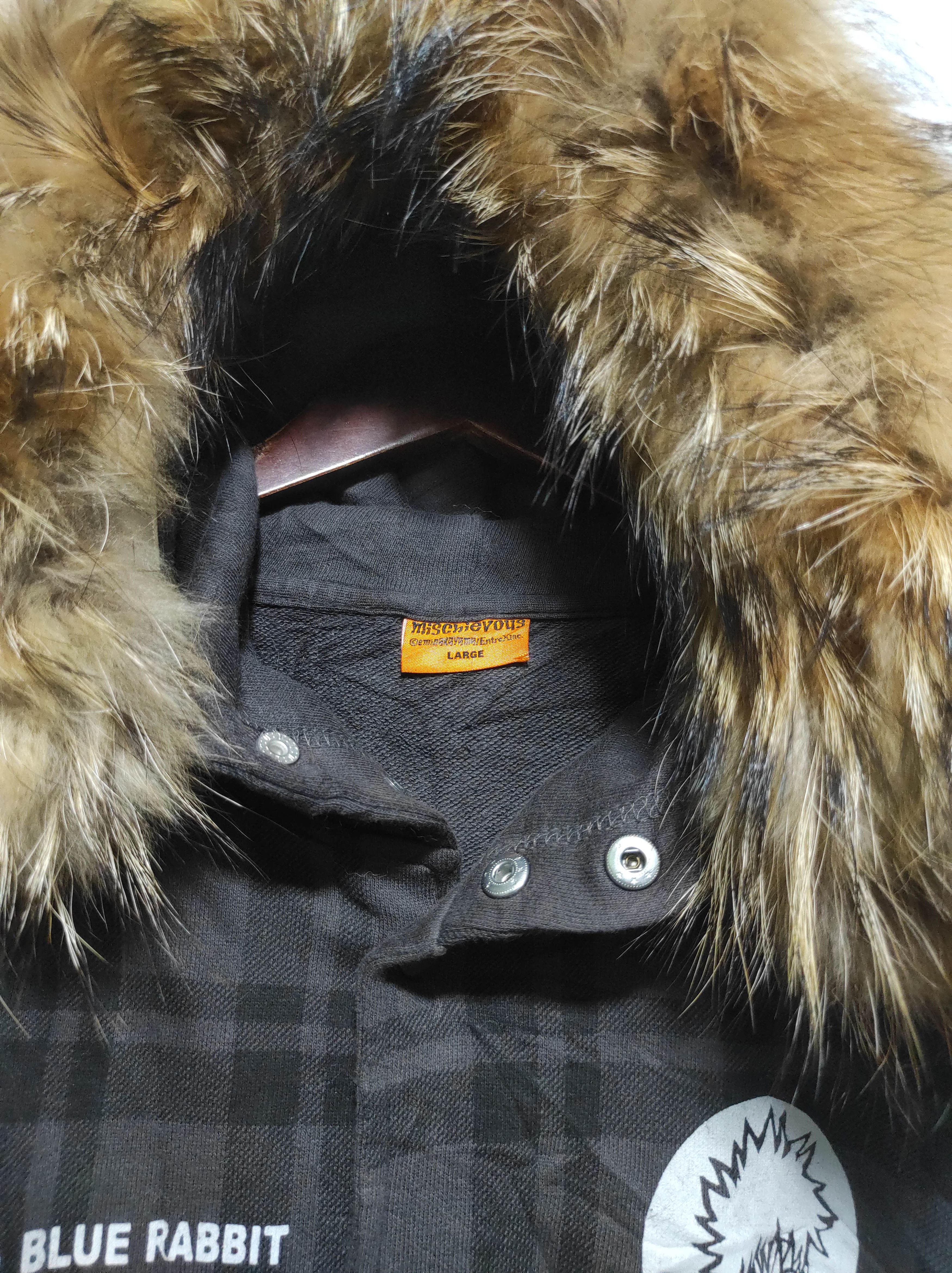 Hysteric Glamour MISCHIEVOUS Fur Hoodie i6w9 lgb style Size US L / EU 52-54 / 3 - 18 Thumbnail