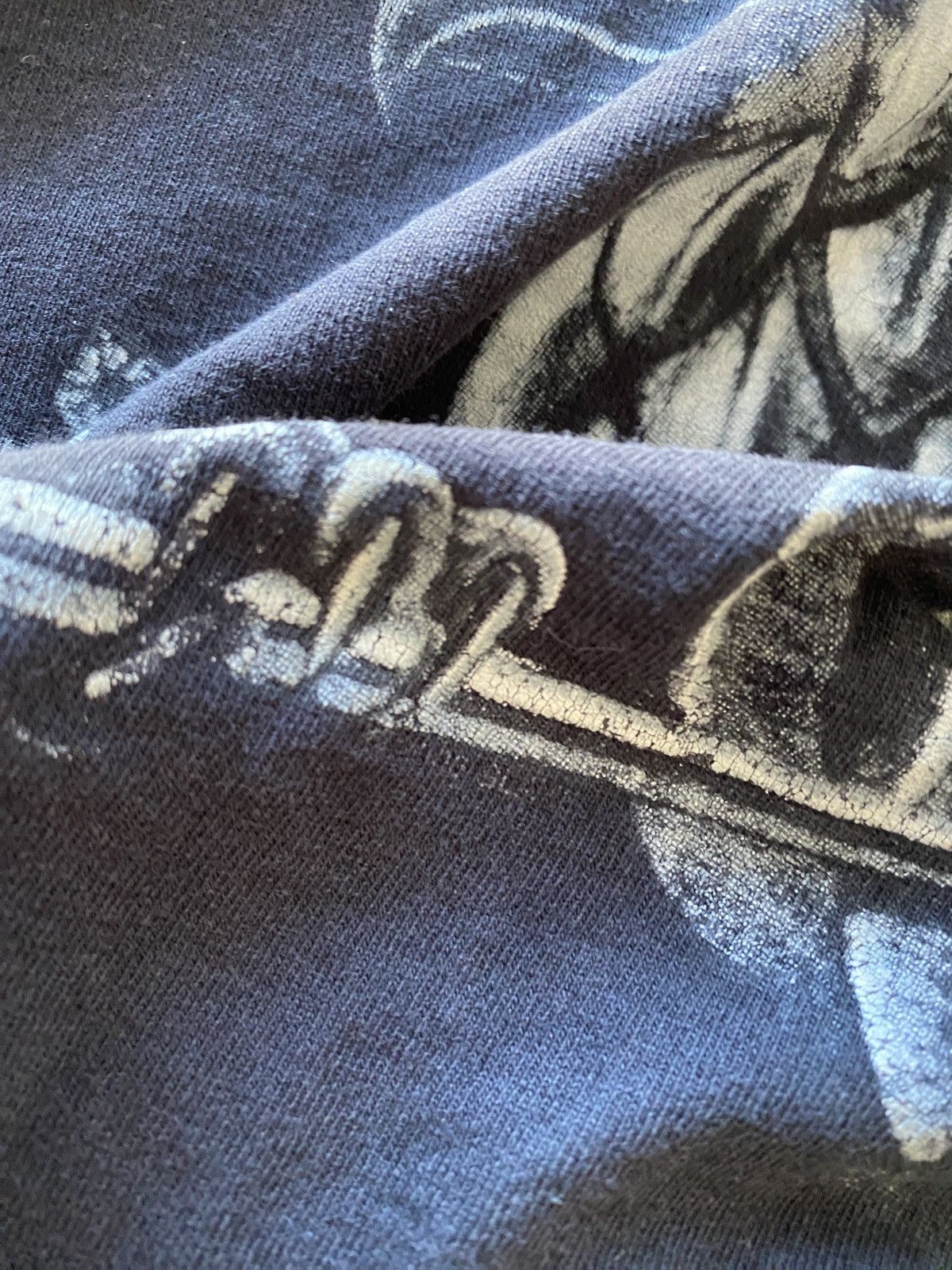 Band Tees × Slayer × Vintage Vintage Trashed Slayer 2008 Cut Sleeves Tee Size US M / EU 48-50 / 2 - 11 Thumbnail