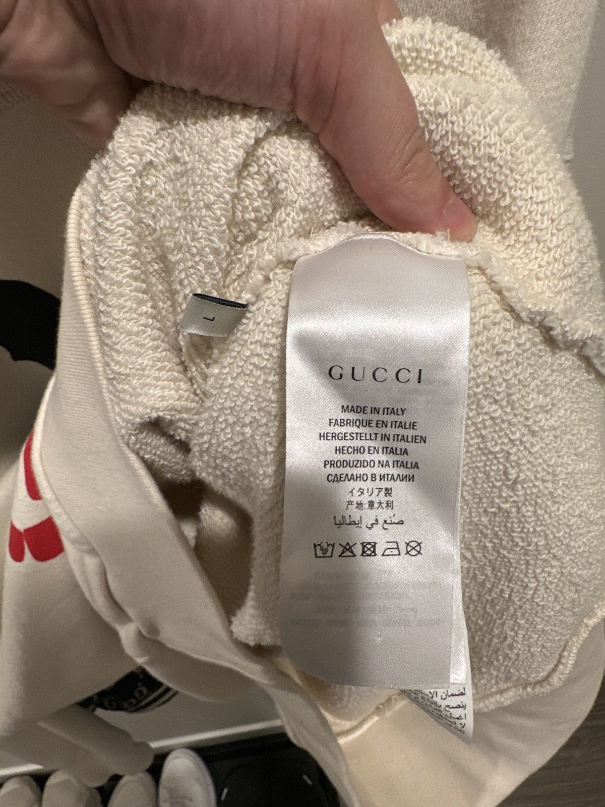 Gucci Gucci “GUCCY” sweatshirt Size US L / EU 52-54 / 3 - 3 Thumbnail