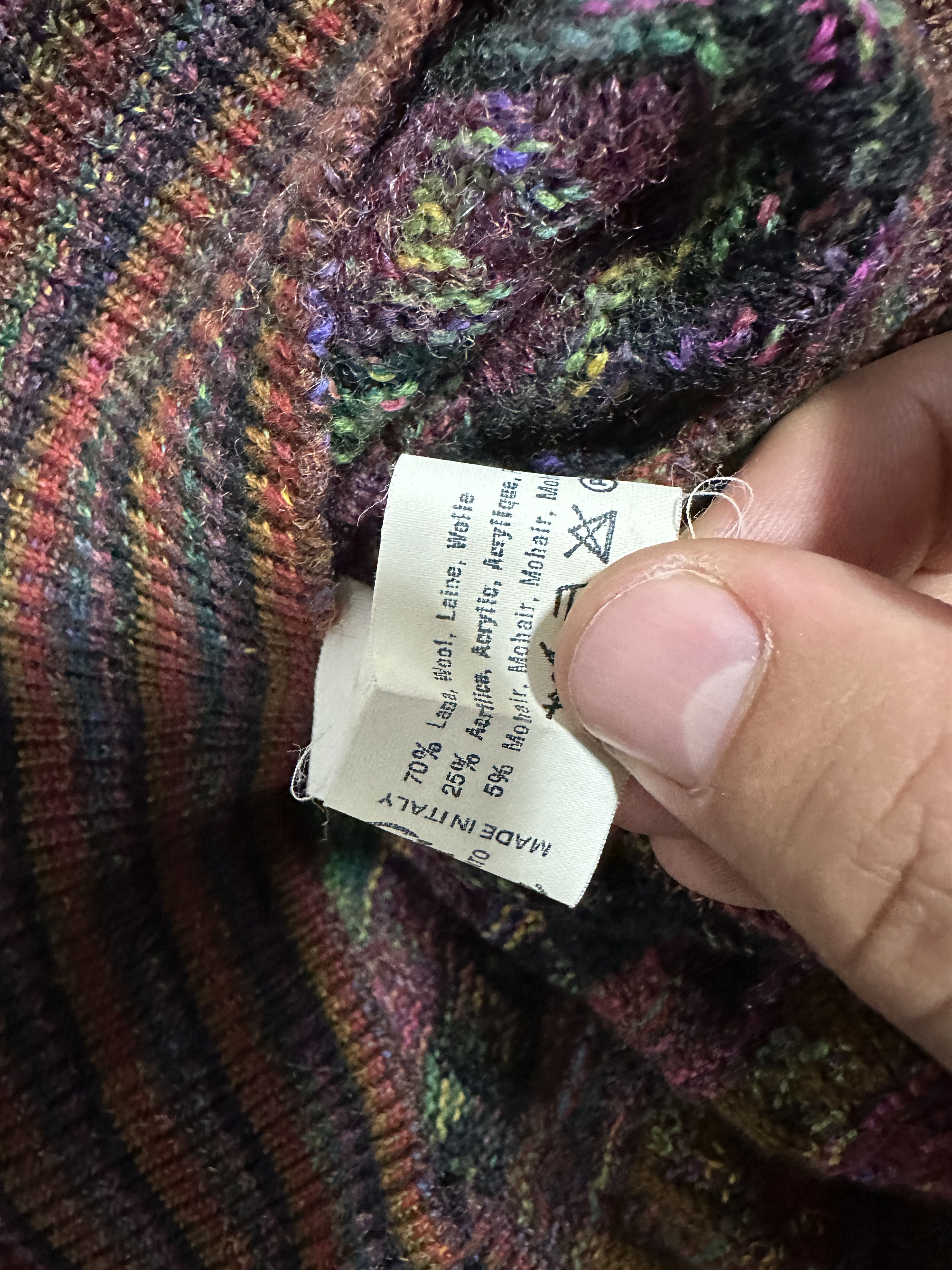 Missoni Rare Missoni Sport Striped Knit Wave Sweater Size M 48 Size US M / EU 48-50 / 2 - 12 Thumbnail