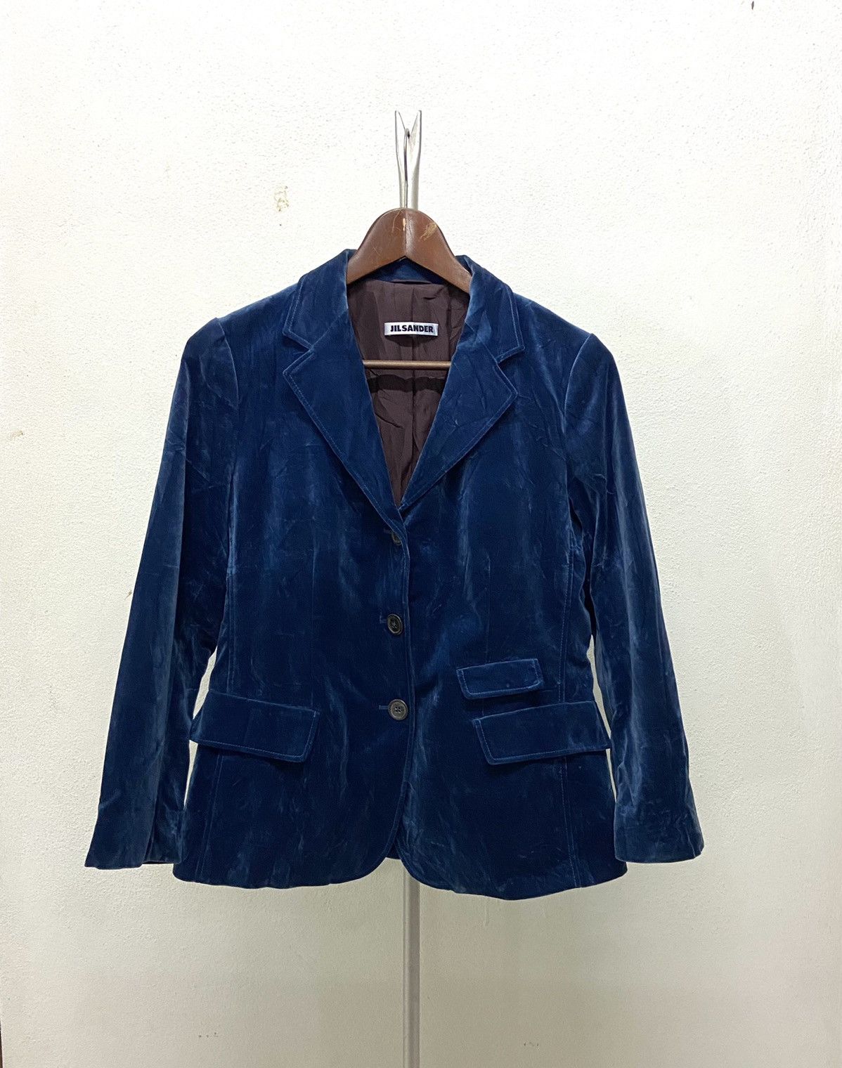Jil Sander JILL SANDER VELVET BLAZER Size XS / US 0-2 / IT 36-38 - 3 Thumbnail