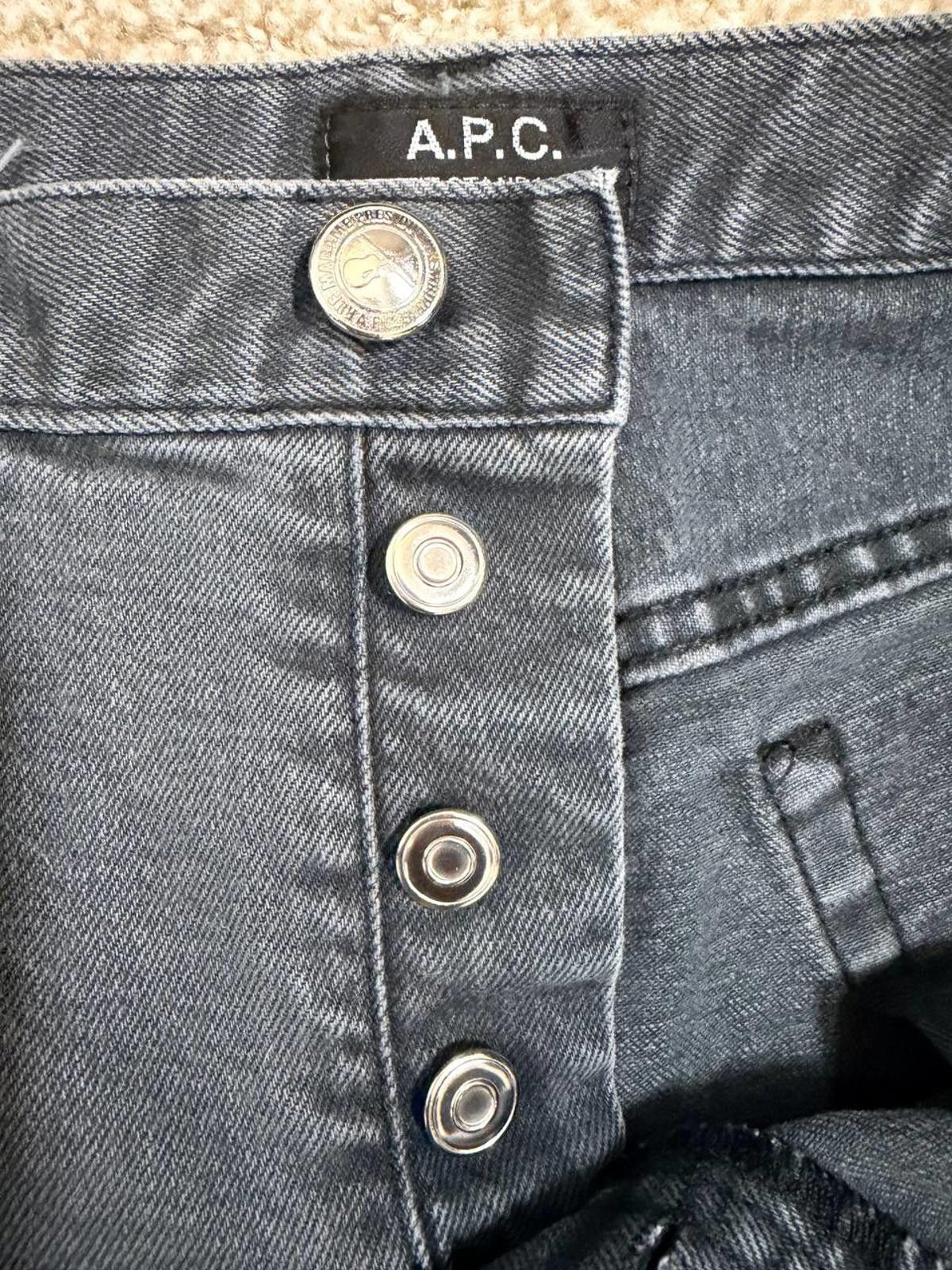 Other A.P.C. Men's Petit Slim-Straight Denim – Gray – Size30 Size US 30 / EU 46 - 5 Thumbnail