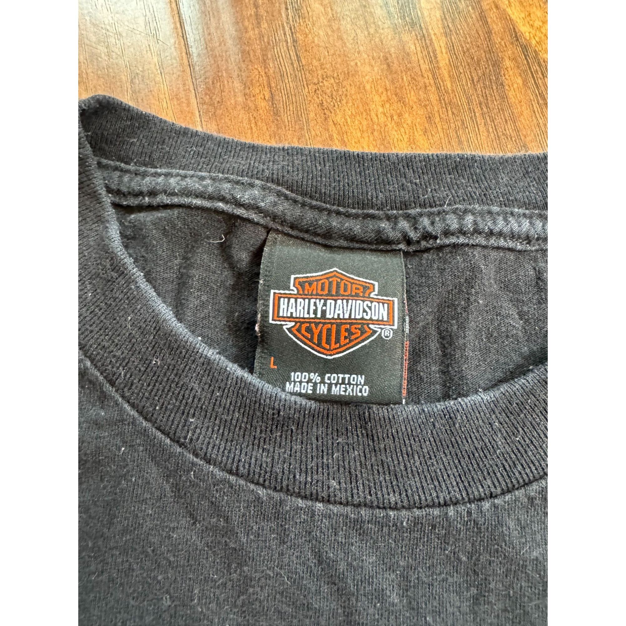 Harley Davidson Harley-Davidson Black Skull Graphic T-Shirt Panama City Beac Size US L / EU 52-54 / 3 - 5 Thumbnail