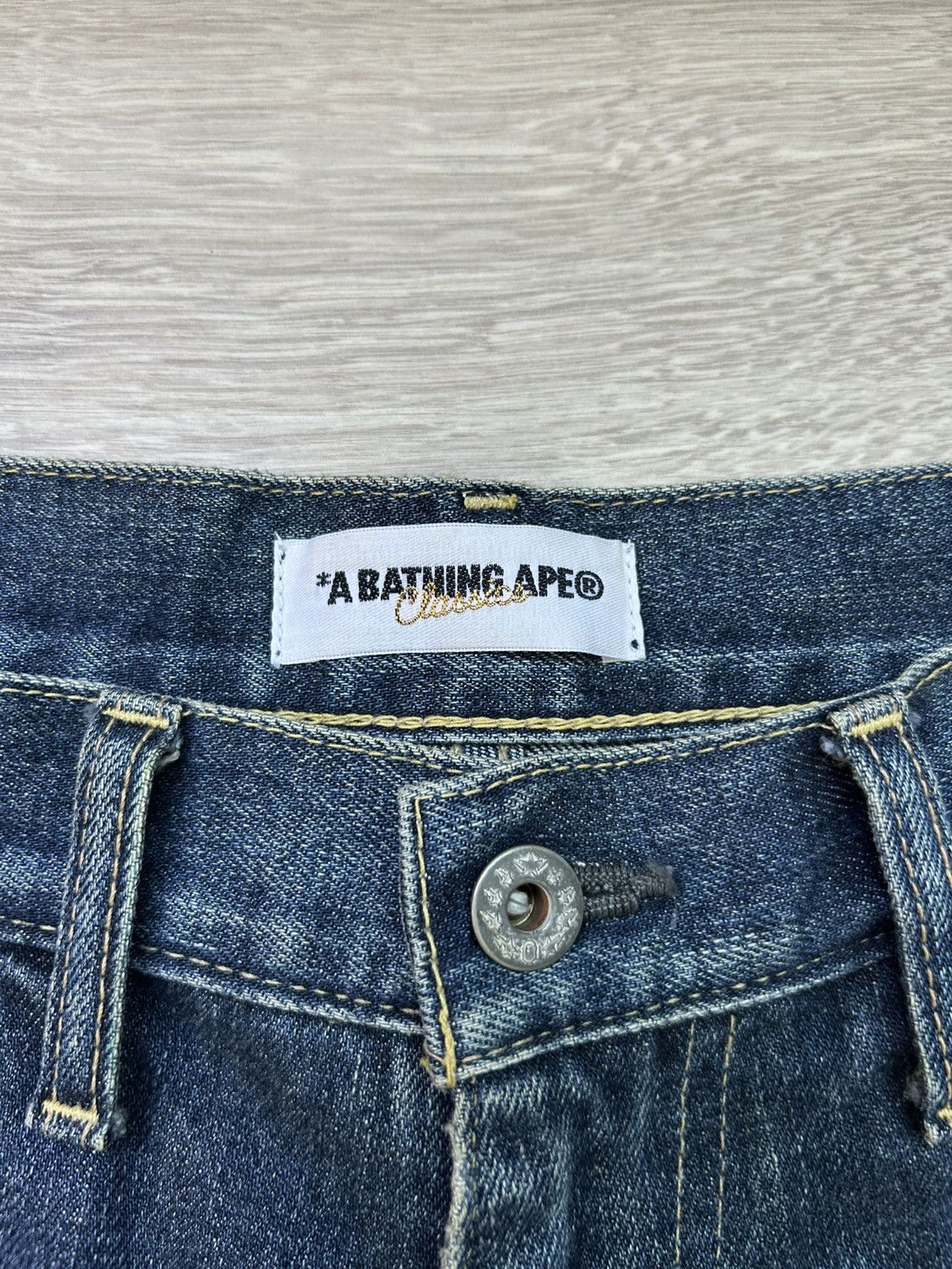 Bape BAPE “Bape Sta” Shorts Denim [Size L] Size US 34 / EU 50 - 5 Thumbnail