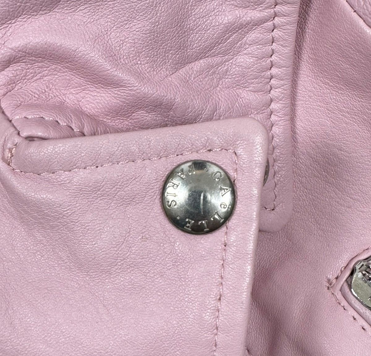 Gaelle Paris Gaelle Paris Genuine Leather Biker Jacket size 42 Size M / US 6-8 / IT 42-44 - 15 Thumbnail