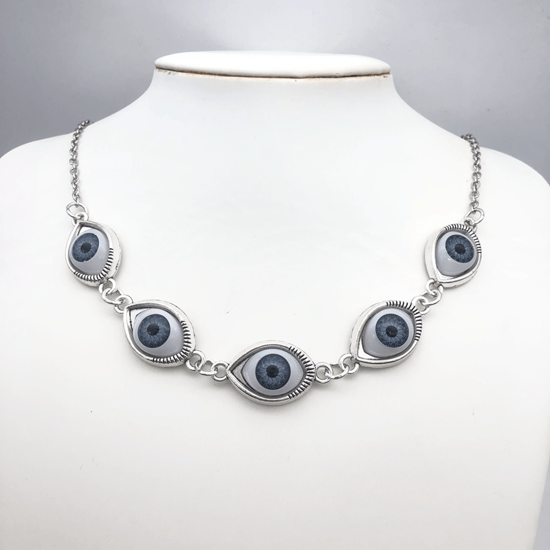 Jewelry Eye Ball Necklace Size ONE SIZE - 1 Thumbnail