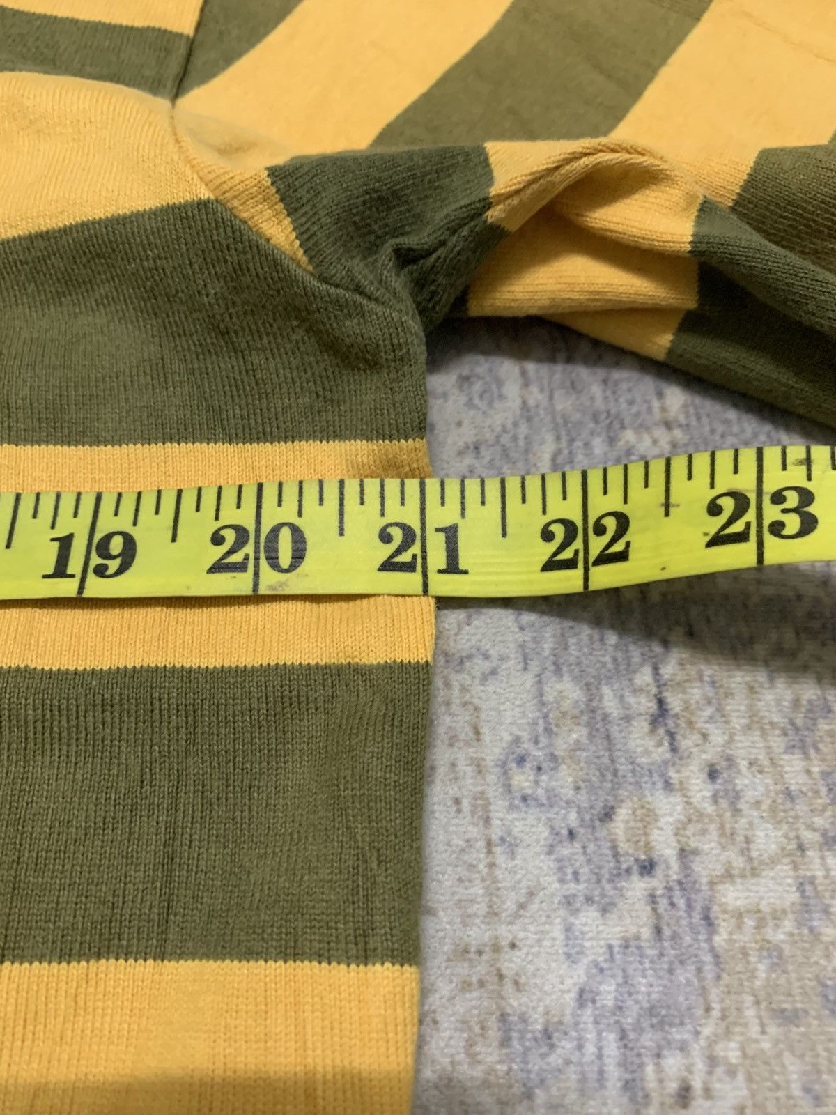 Japanese Brand VINTAGE LONG SLEEVE MILKY WAY GRUNGE STRIPE TEE Size US M / EU 48-50 / 2 - 8 Thumbnail