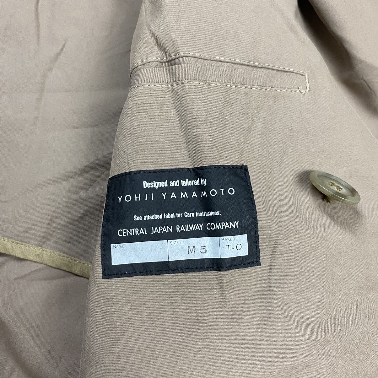 Yohji Yamamoto Yohji yamamoto coat Size US M / EU 48-50 / 2 - 8 Thumbnail