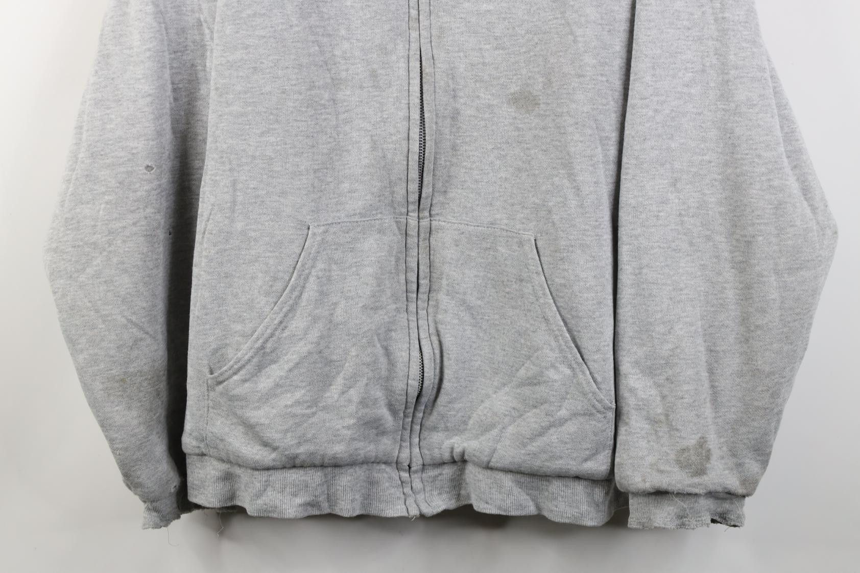 Vintage Vintage 90s Streetwear Lined Sweatshirt Jacket Jac USA Size US XXL / EU 58 / 5 - 3 Thumbnail