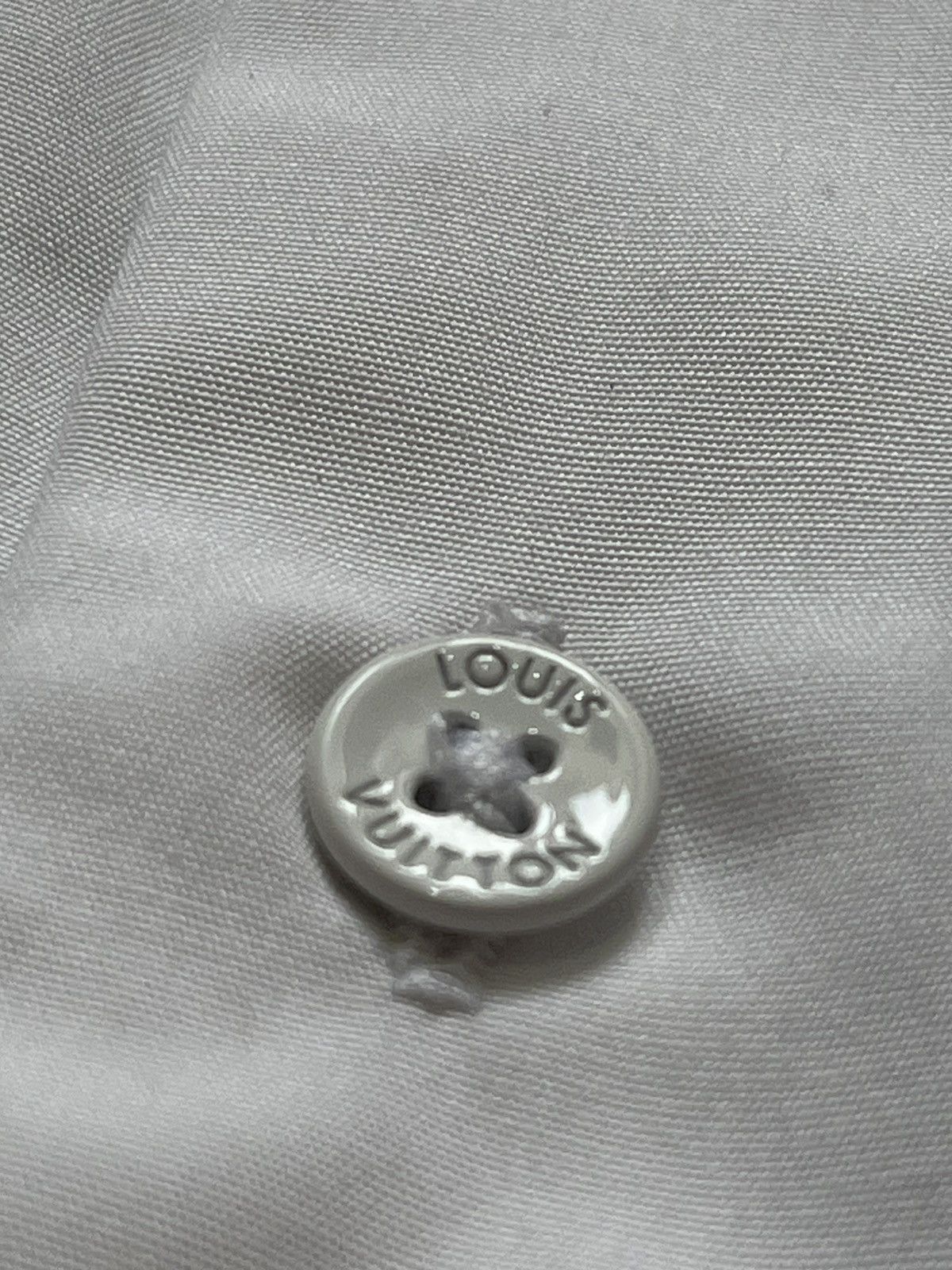 Louis Vuitton × Vintage Louis Vuitton Uniform Button Up Shirt Long Sleeve Size 36S - 5 Thumbnail