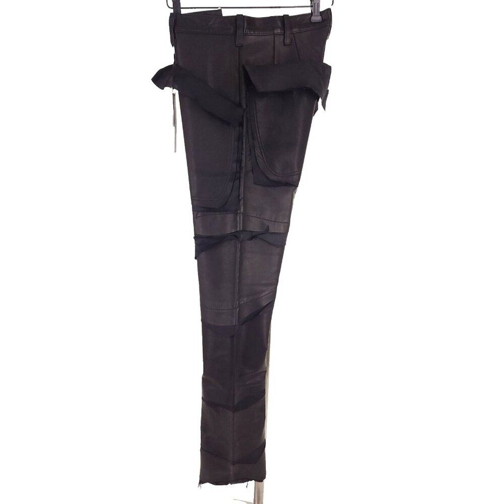 Leather Sulvam Scars Horce Leather Trousers Japan 3 S Black Horse Size US 28 / EU 44 - 4 Thumbnail