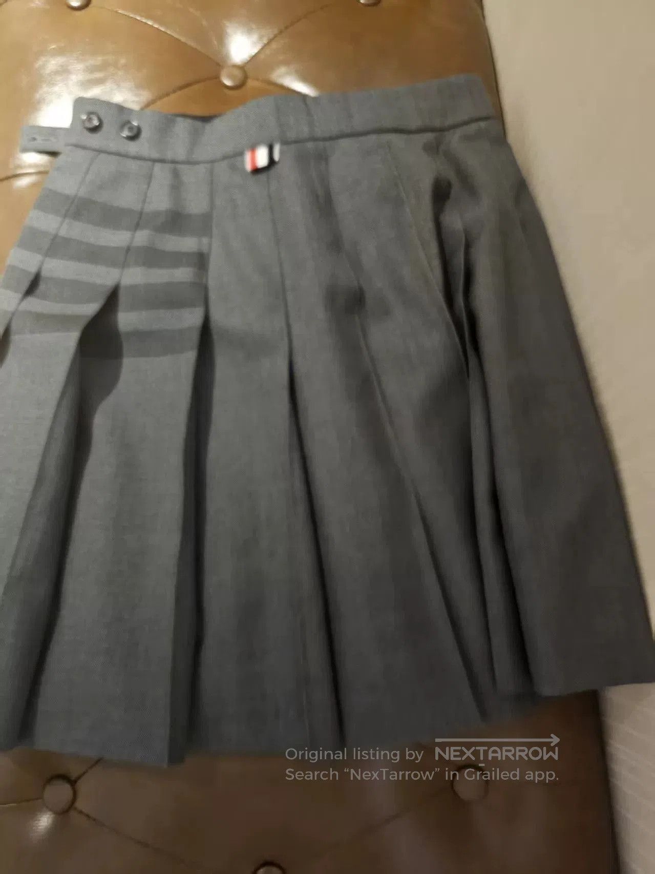 Other thom browne pleated wool skirt in dark gray. Size US 38 / EU 54 - 2 Thumbnail