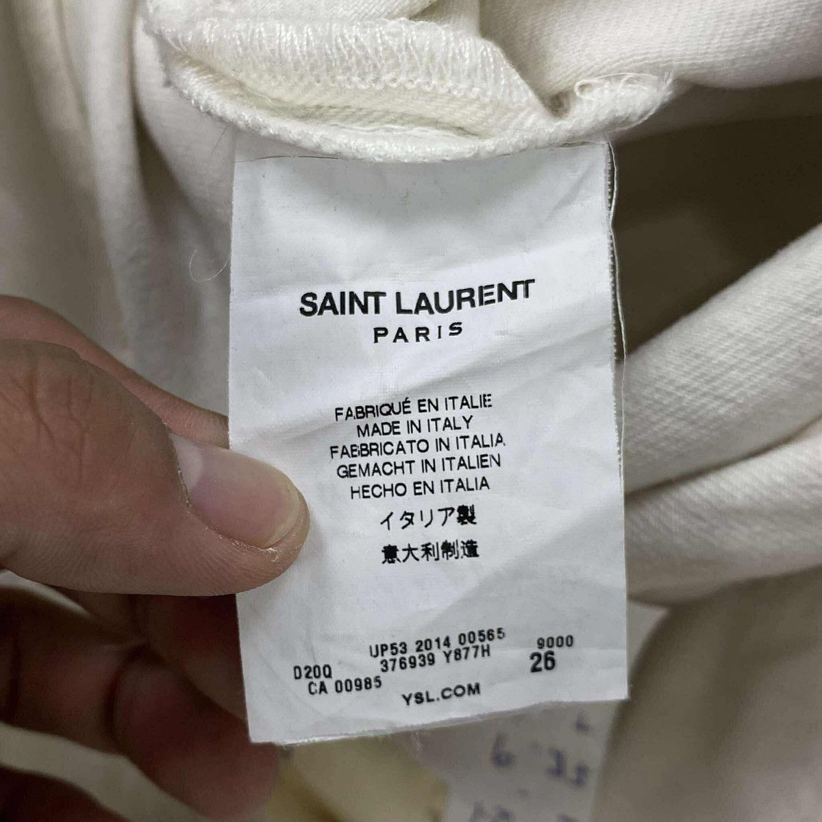 Saint Laurent Paris D01 Jeans Size US 28 / EU 44 - 5 Thumbnail