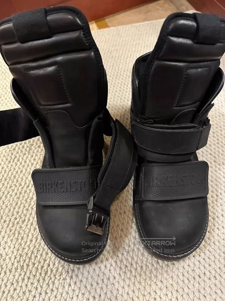 Rick Owens Rick Owens Black Hancock Rotterhiker Boots. Size US 8.5 / EU 41-42 - 1 Thumbnail
