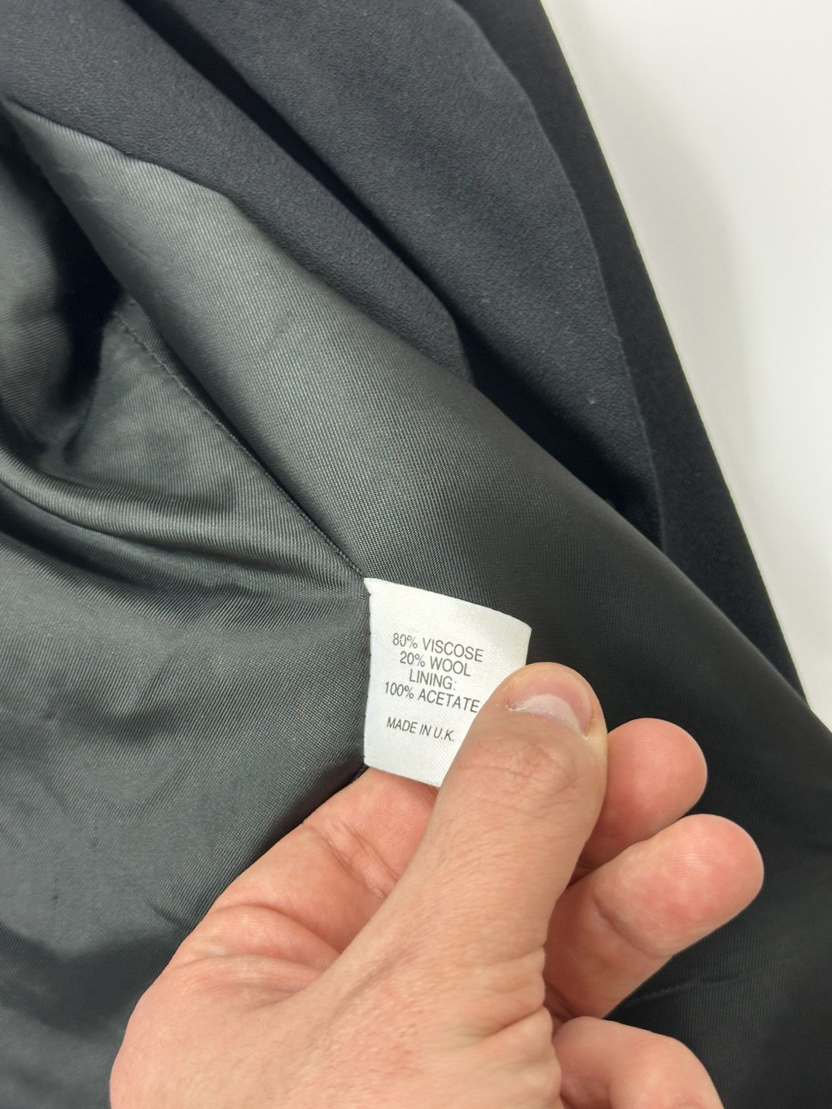 Burberry Vintage Thomas Burberry Wool Blazer Black Casual Size M / US 6-8 / IT 42-44 - 9 Thumbnail