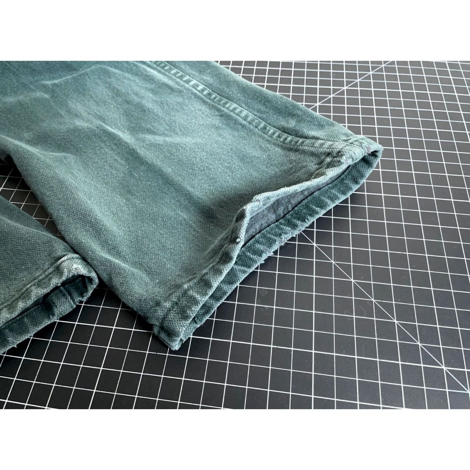Wrangler VINTAGE Wrangler Cowboy Cut Jeans Men's 36 x 31 Dark Green Straight Leg 90s Cowboy Retro Bindings Girls? [Note: No extra text] Size US 36 / EU 52 - 4 Thumbnail