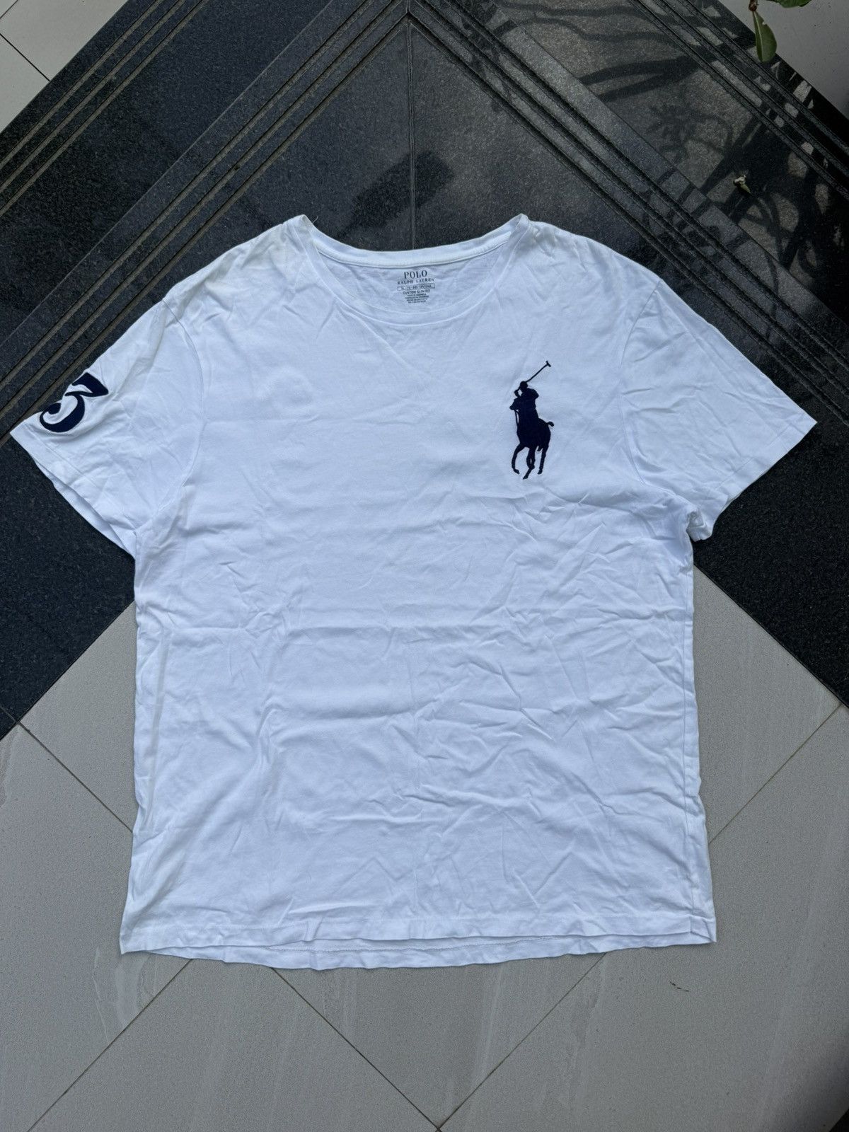 Polo Ralph Lauren 90’s POLO RL Y2K RETRO VINTAGE CASUAL ITALIAN TEE TSHIRT Size US XL / EU 56 / 4 - 2 Thumbnail