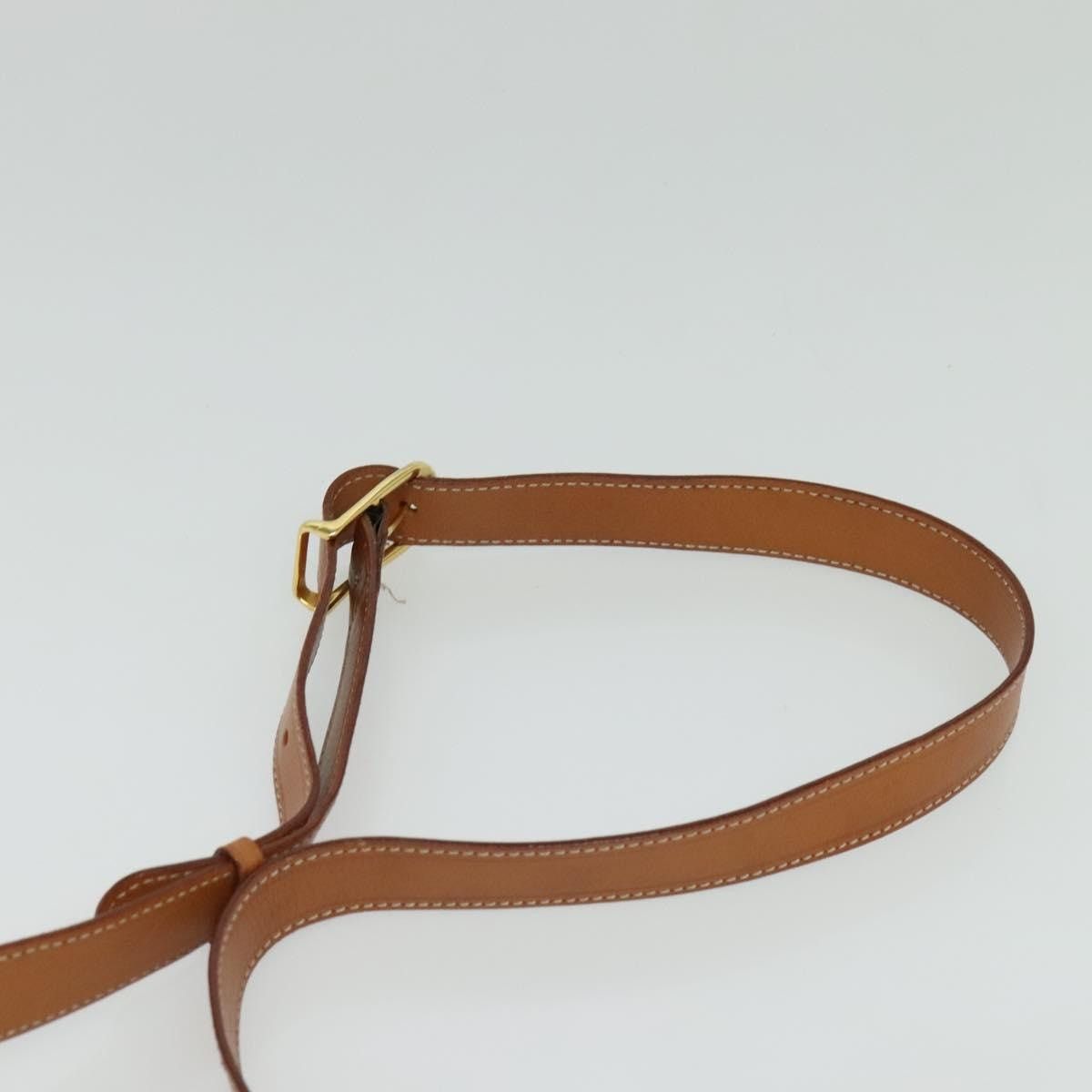 Celine CELINE Macadam Canvas Shoulder Bag Pvc Leather Brown Gold Size ONE SIZE - 8 Thumbnail