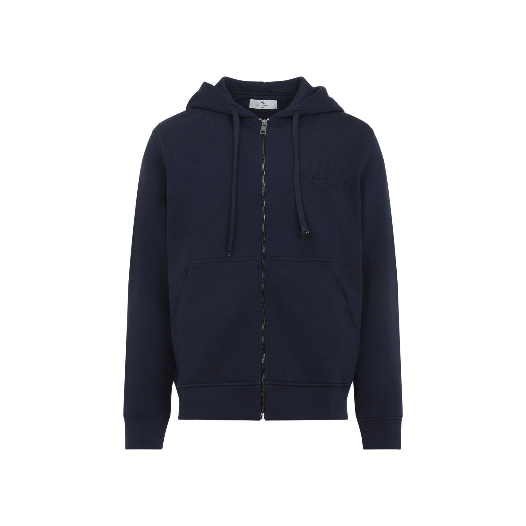 スウェット・トレーナー ETRO Logo embroidery wool hoodie Etro Logo embroidery wool hoodie | The Fashion Square