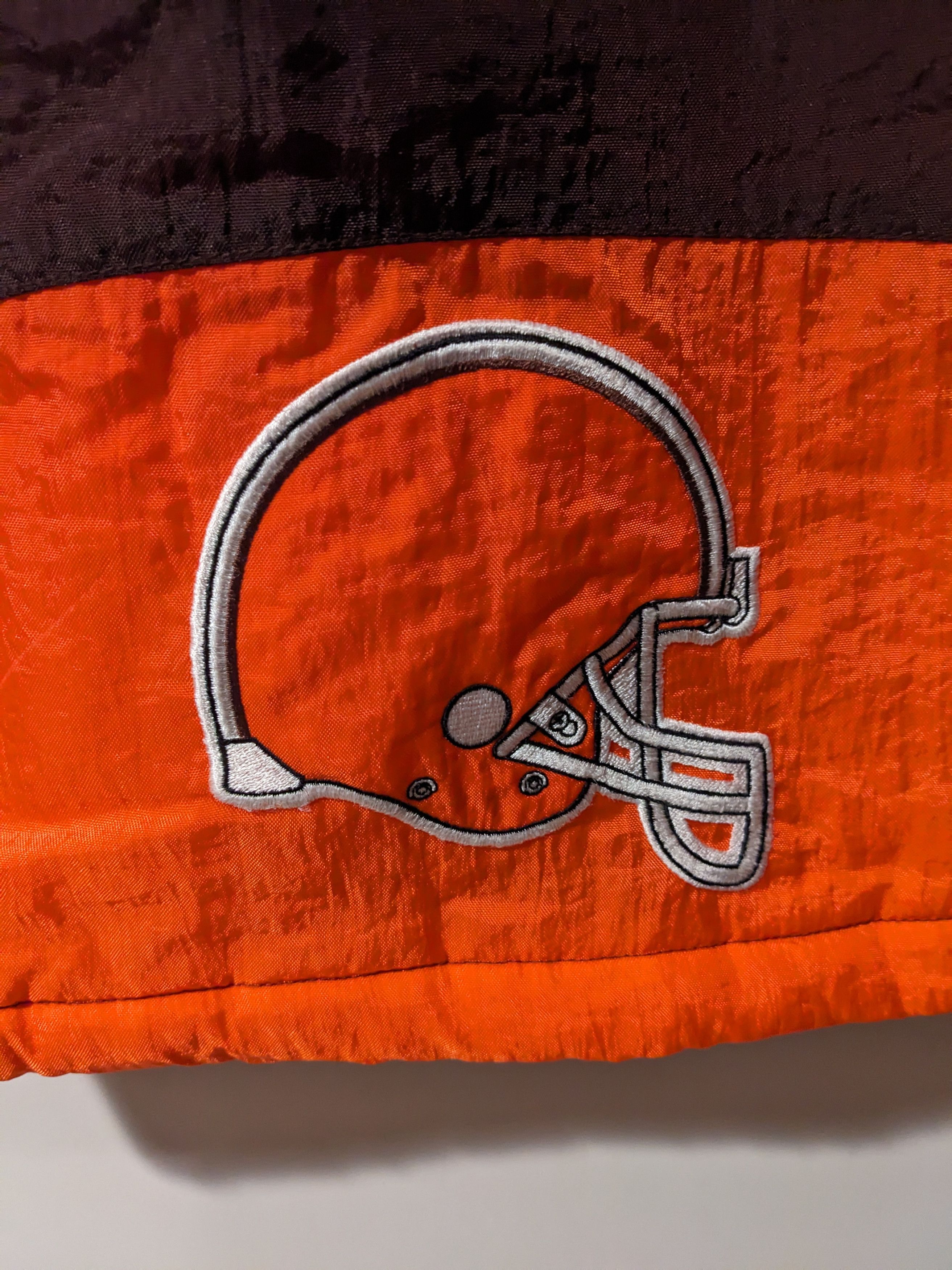 NFL × Vintage Vintage 90s Cleveland Brown Mighty NFL Boys Medium Jacket Size US M / EU 48-50 / 2 - 6 Thumbnail