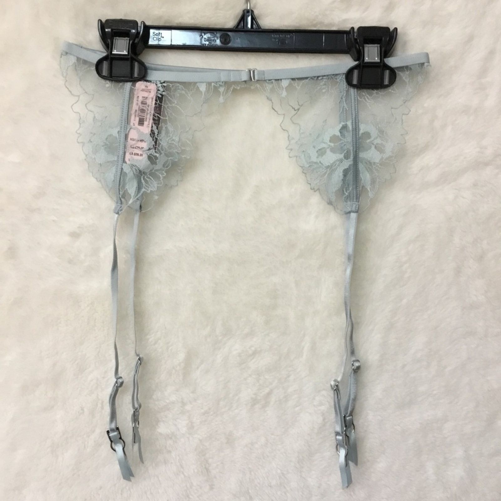 Victoria's Secret Victoria's Secret Blue Embroidered Garter Belt Size ONE SIZE - 7 Thumbnail