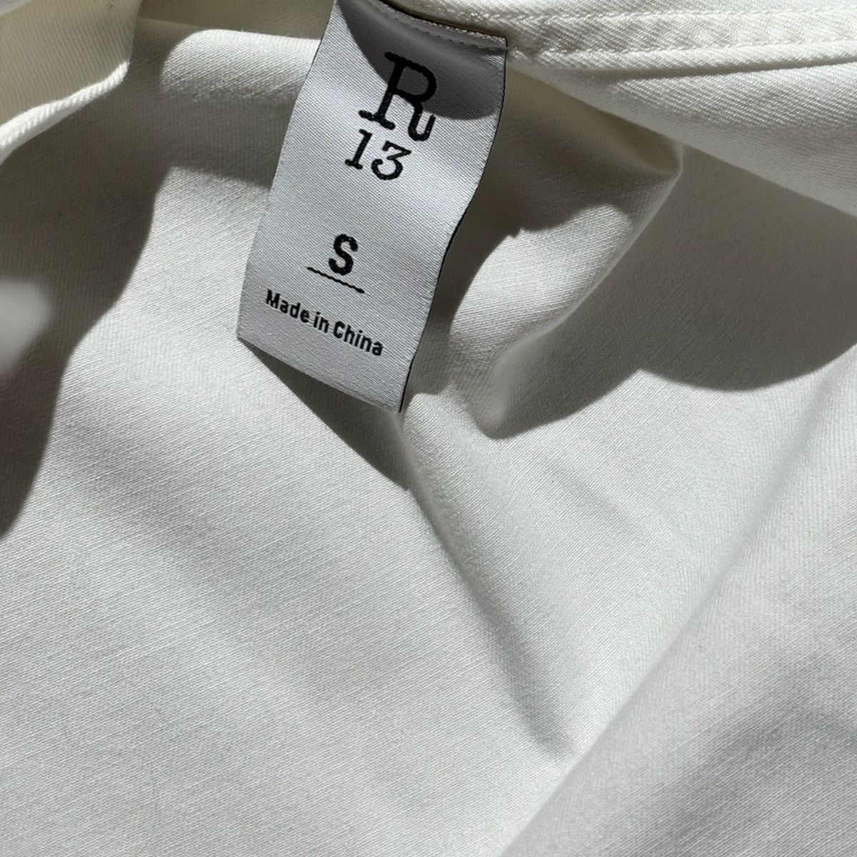 R13 Oversized cargo pocket sleeve shirt Size US S / EU 44-46 / 1 - 5 Thumbnail