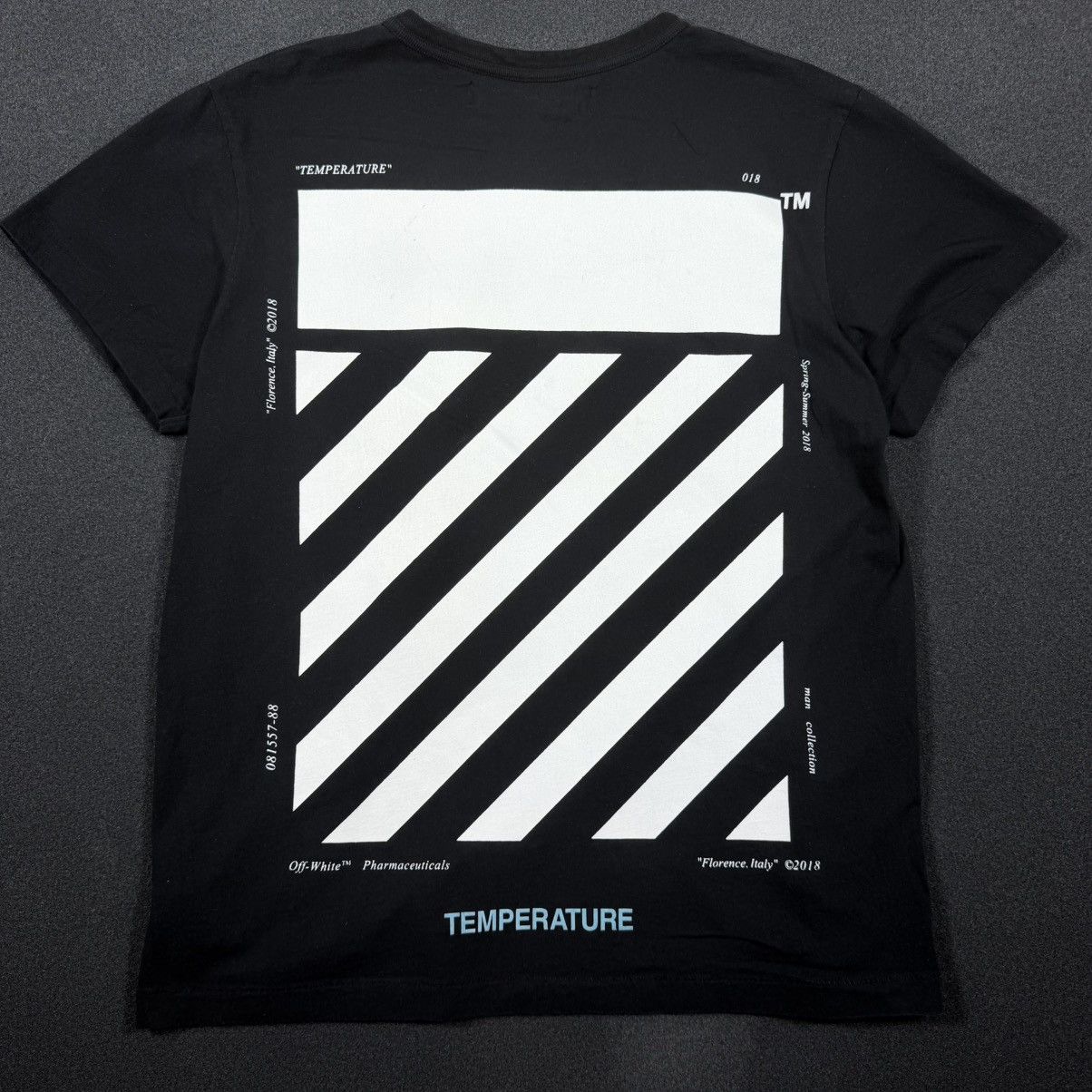 【大幅値下げ！】Off-White Tシャツ オフホワイトTEMPERATURE Off-White Off-White Temperature T-shirt | Grailed